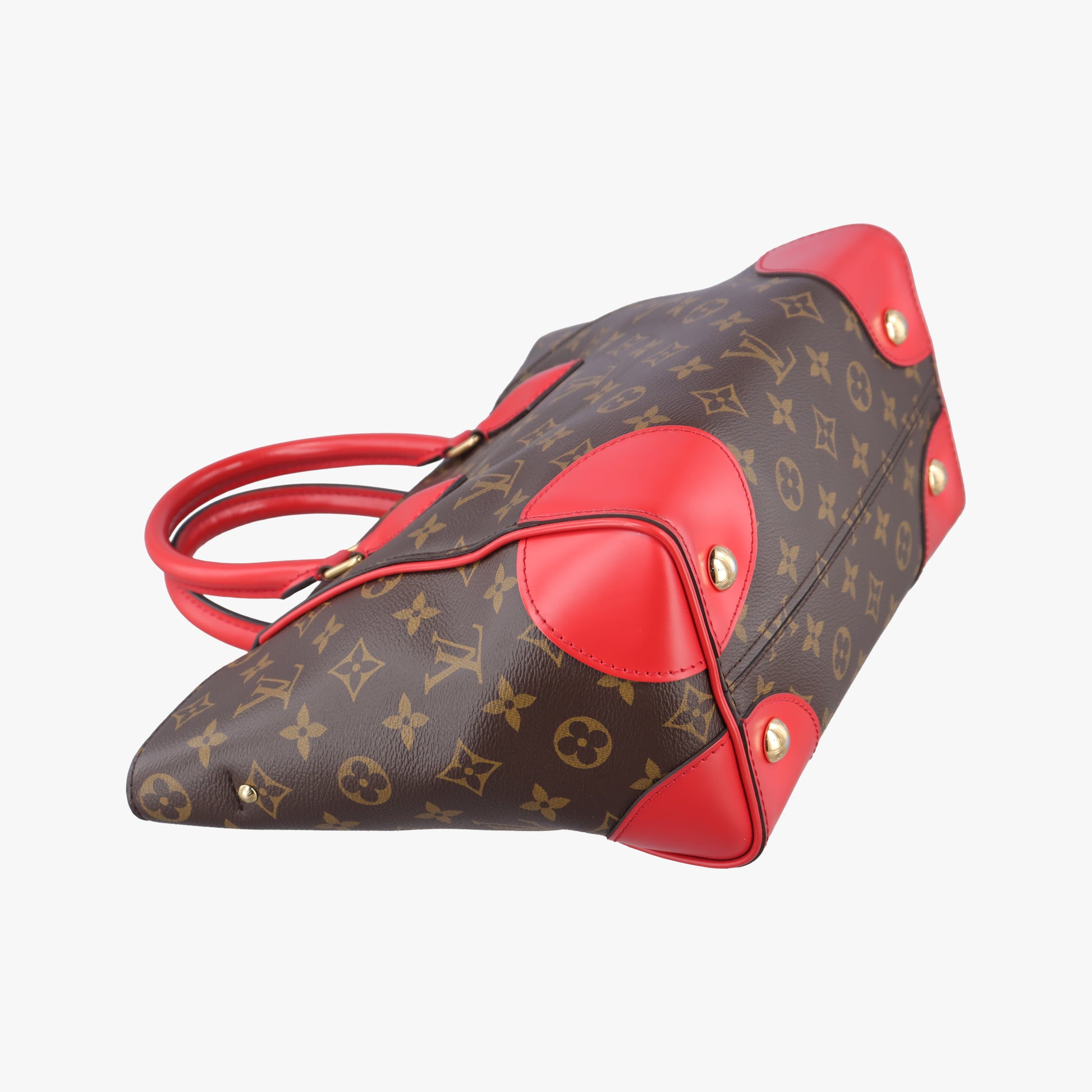 PHENIX PM brown×COQUELICOT Monogram Canvas×calf leather M41537 CA5105フェニックスPM モノグラム/ブラウン系×コクリコ モノグラムキャンバス×カーフレザー M41537 CA5105