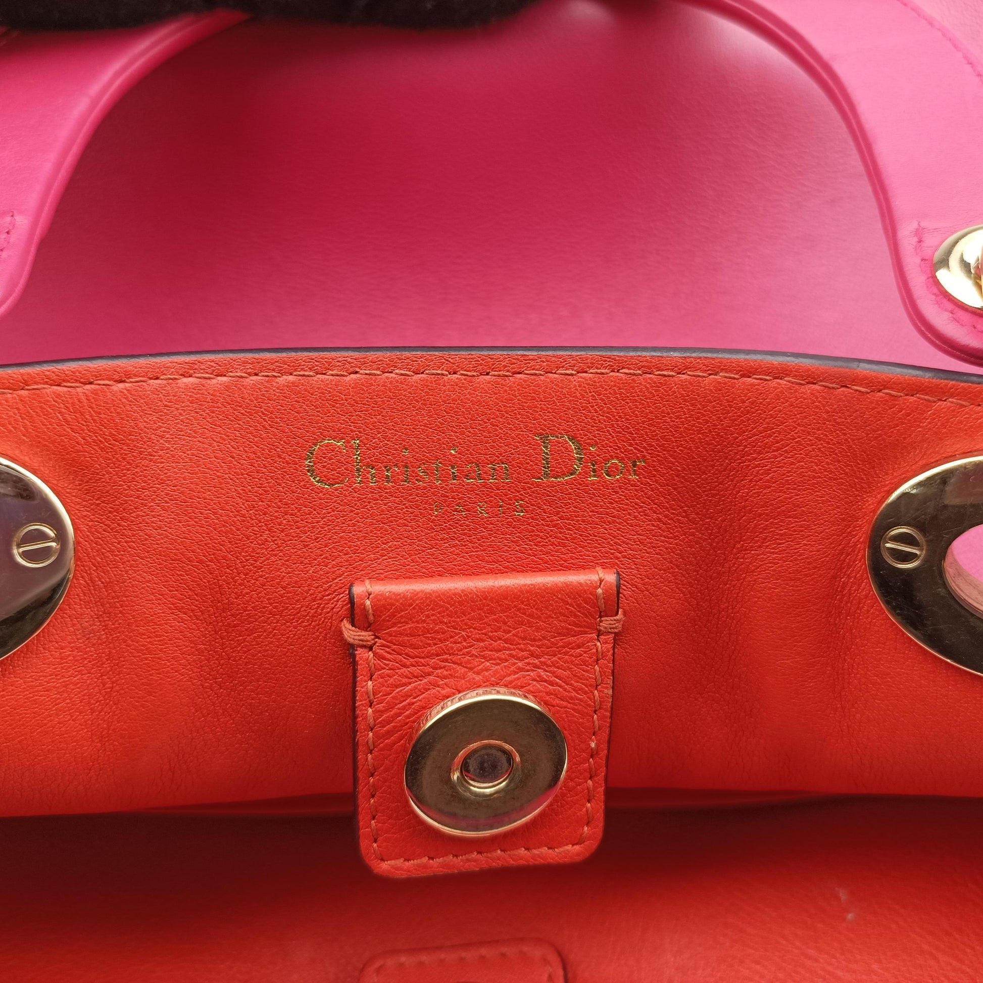 Diorissimo Rose Leather 19-MA-0143ディオリッシモ ローズ レッド レザー 19-MA-0143