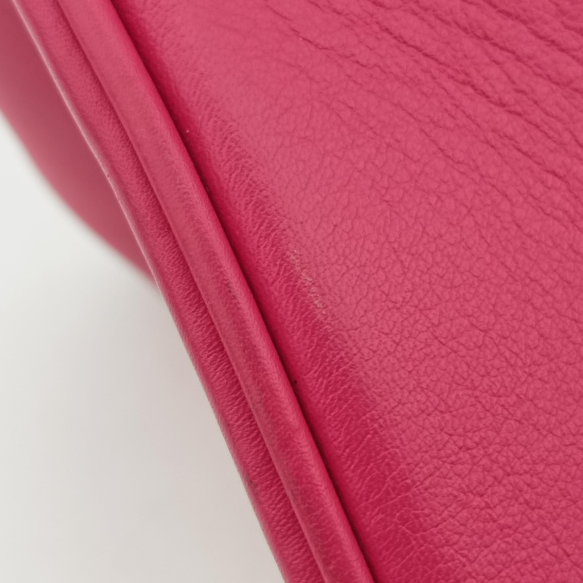 Diorissimo Rose Leather 19-MA-0143ディオリッシモ ローズ レッド レザー 19-MA-0143