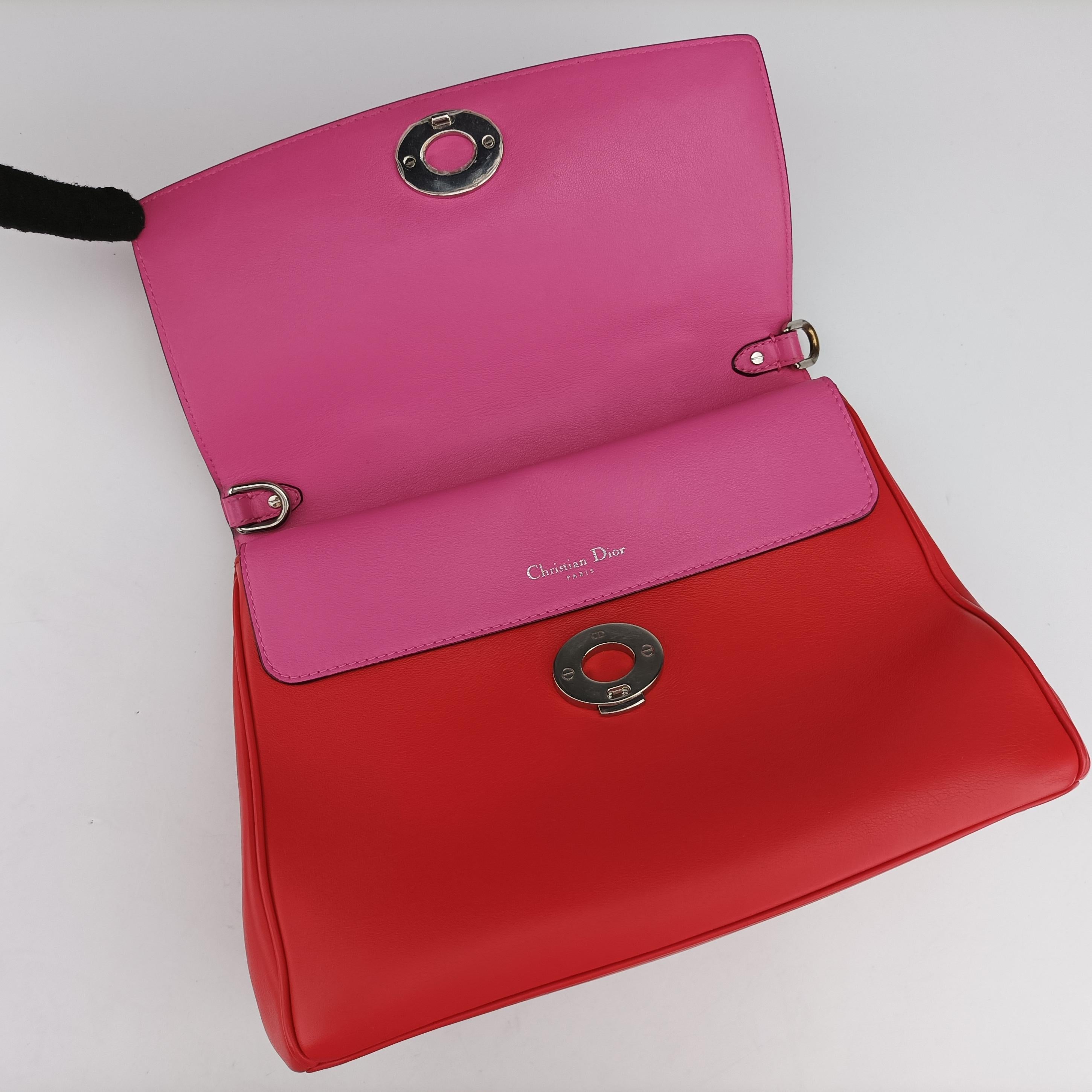 Be Dior Red Leather 19-MA-1104ビー ディオール レッド レザー 19-MA-1104