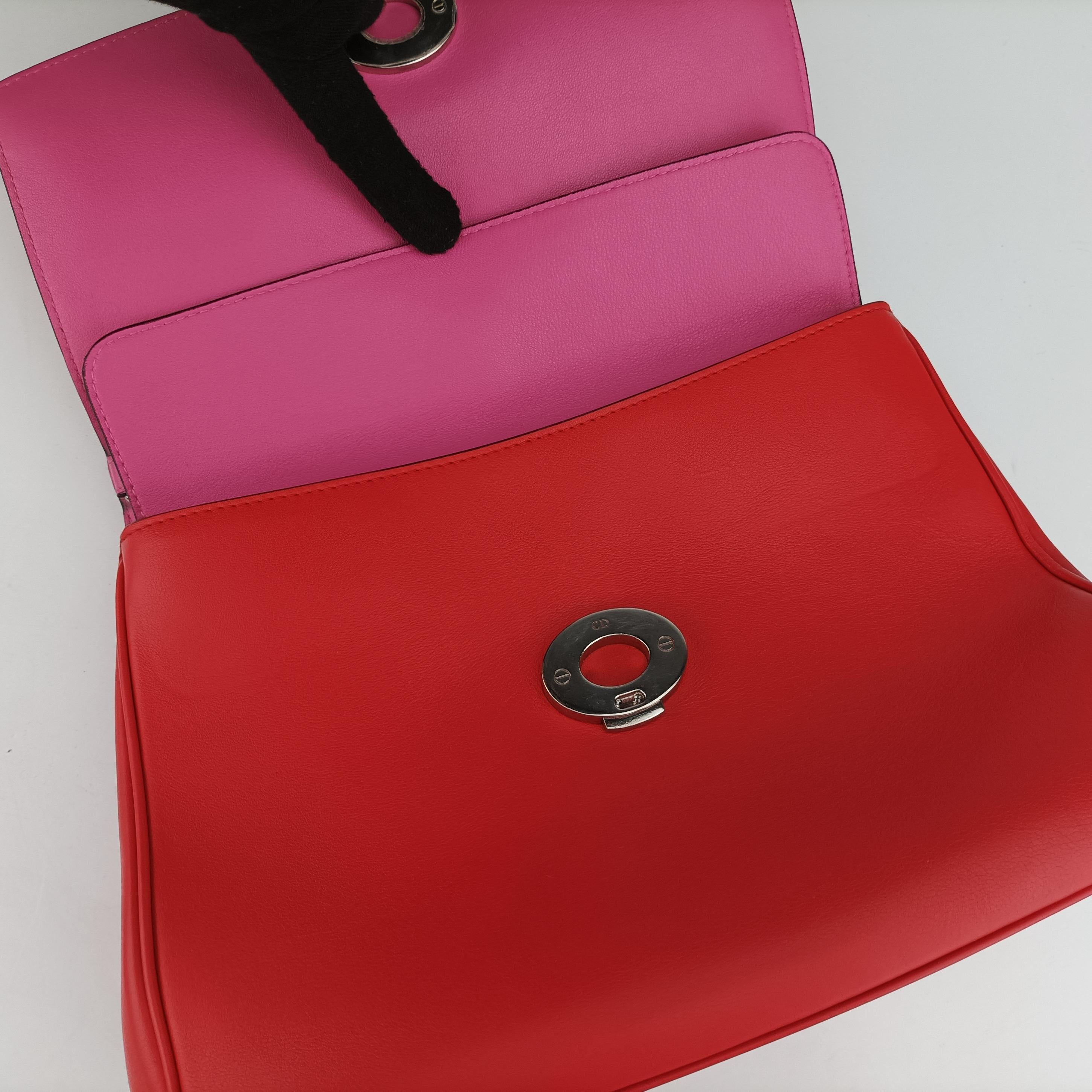 Be Dior Red Leather 19-MA-1104ビー ディオール レッド レザー 19-MA-1104