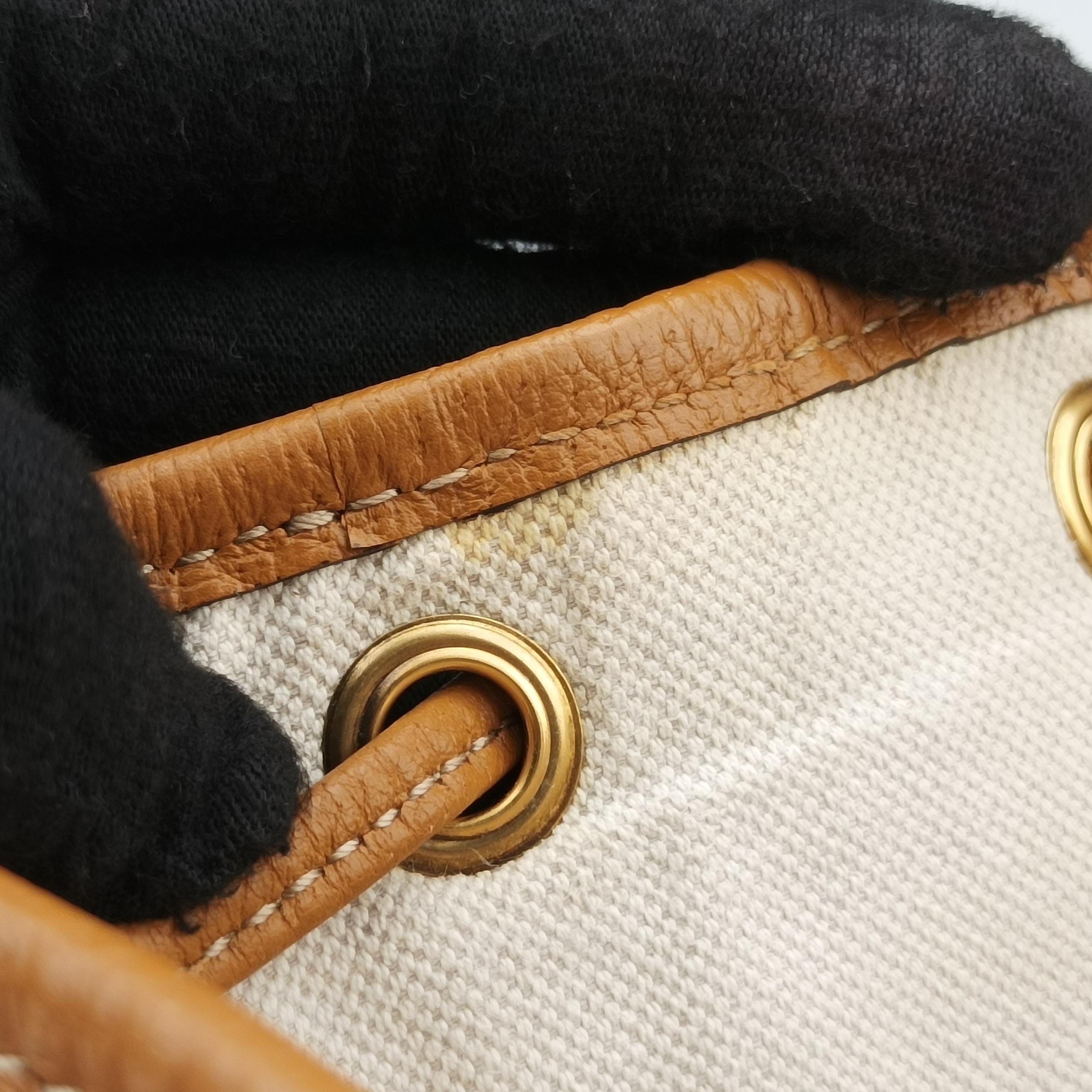 Micro GG/Small Bucket Bag Brown×Multicolour PVC coated canvas 602691 B031456558ミッキーマウス マイクロGG/スモールバケットバッグ ブラウン×マルチカラー PVCコーティングキャンバス 602691 B031456558