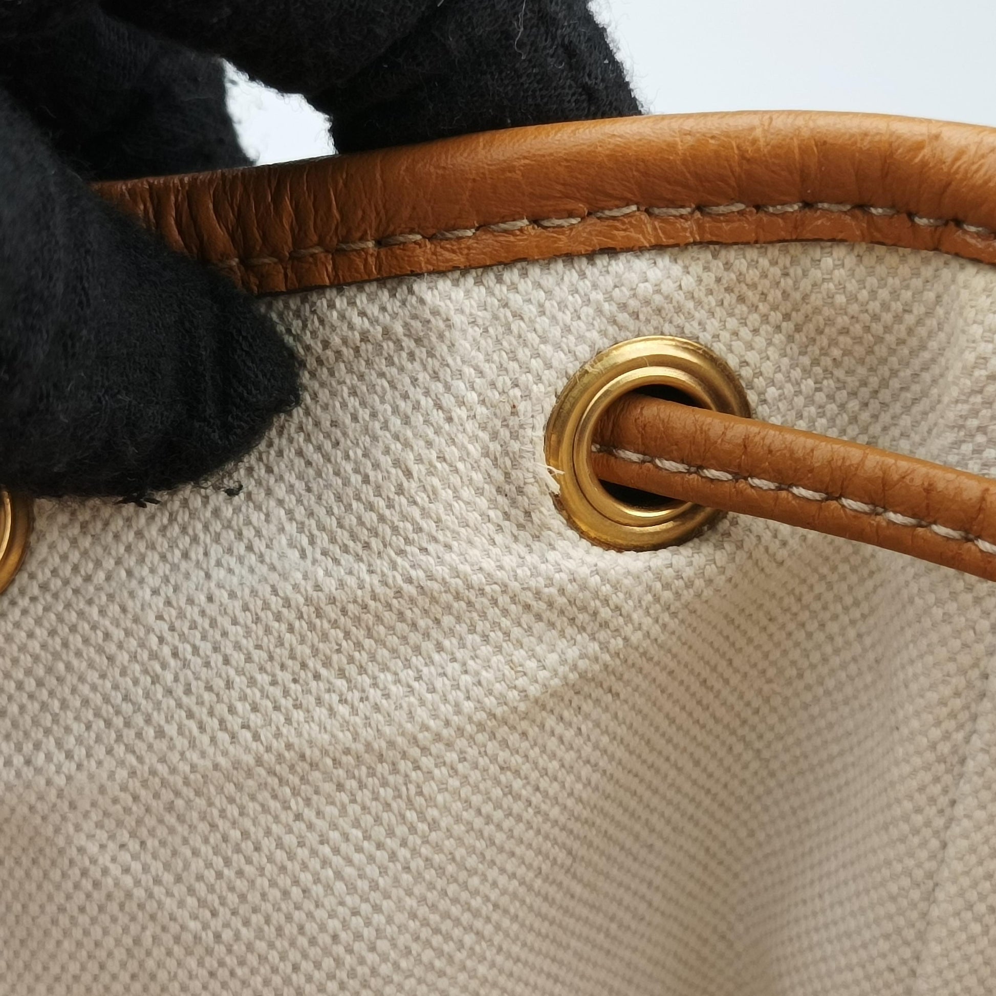 Micro GG/Small Bucket Bag Brown×Multicolour PVC coated canvas 602691 B031456558ミッキーマウス マイクロGG/スモールバケットバッグ ブラウン×マルチカラー PVCコーティングキャンバス 602691 B031456558