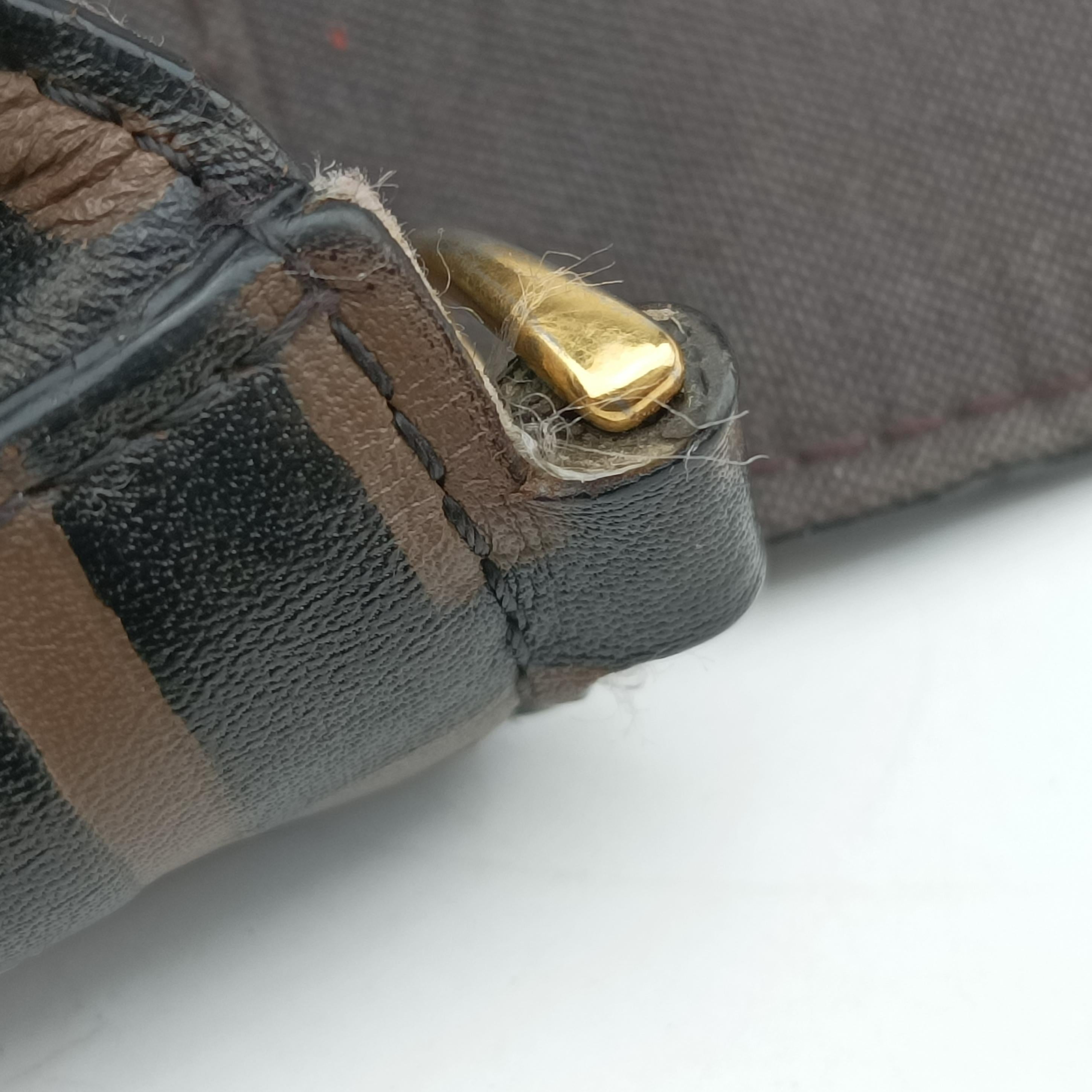 F is Zucca pattern Brown PVC coated canvas 8BS032 8BS032 AAFM 208-0059キャナイ エフ ブラウン PVCコーティングキャンバス 8BS032 8BS032 AAFM 208-0059