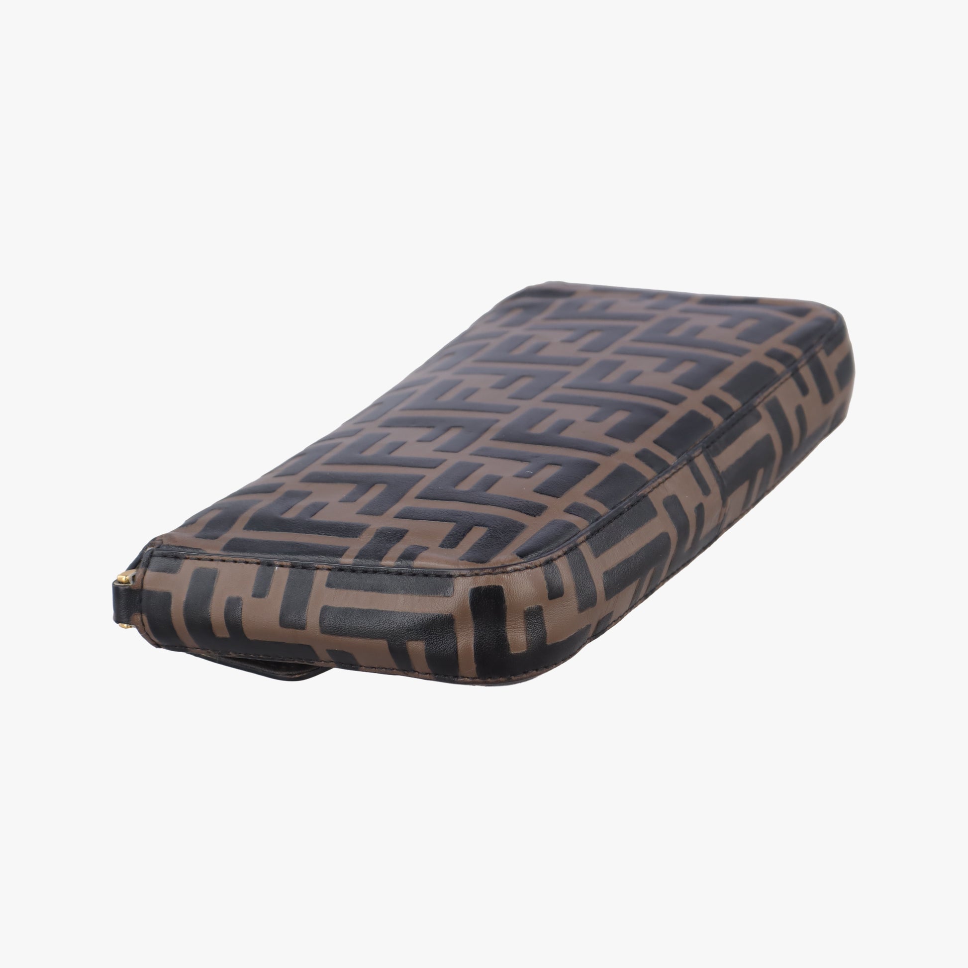 F is Zucca pattern Brown PVC coated canvas 8BS032 8BS032 AAFM 208-0059キャナイ エフ ブラウン PVCコーティングキャンバス 8BS032 8BS032 AAFM 208-0059