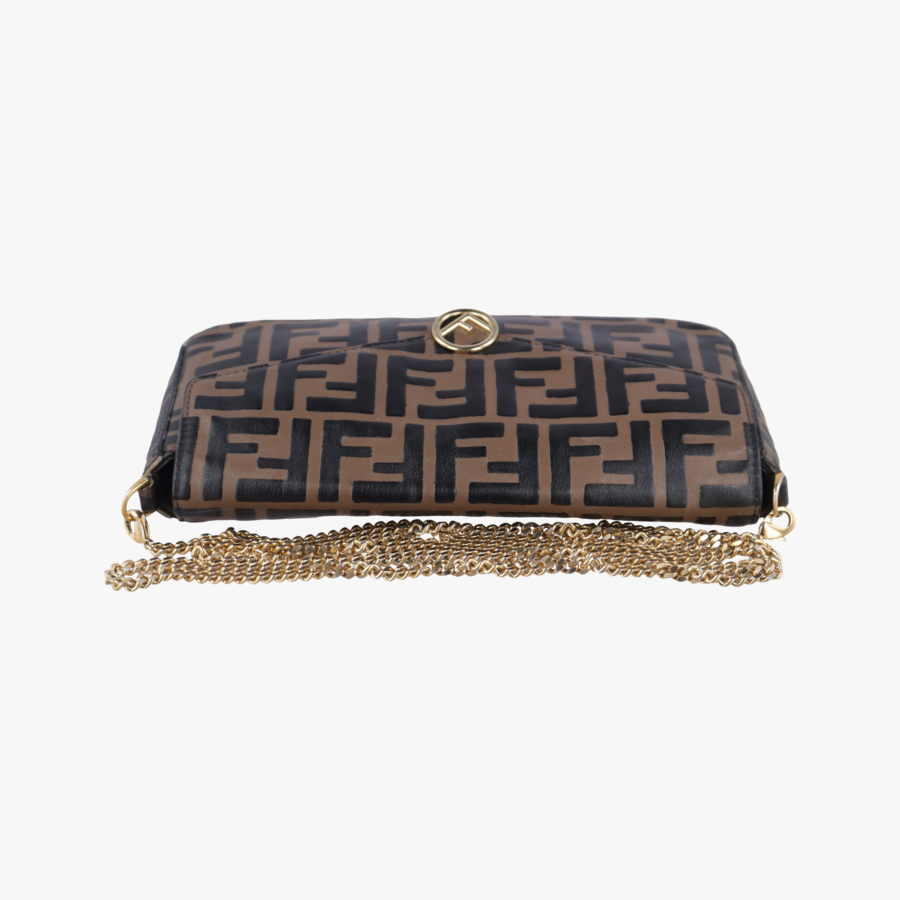 F is Zucca pattern Brown PVC coated canvas 8BS032 8BS032 AAFM 208-0059キャナイ エフ ブラウン PVCコーティングキャンバス 8BS032 8BS032 AAFM 208-0059