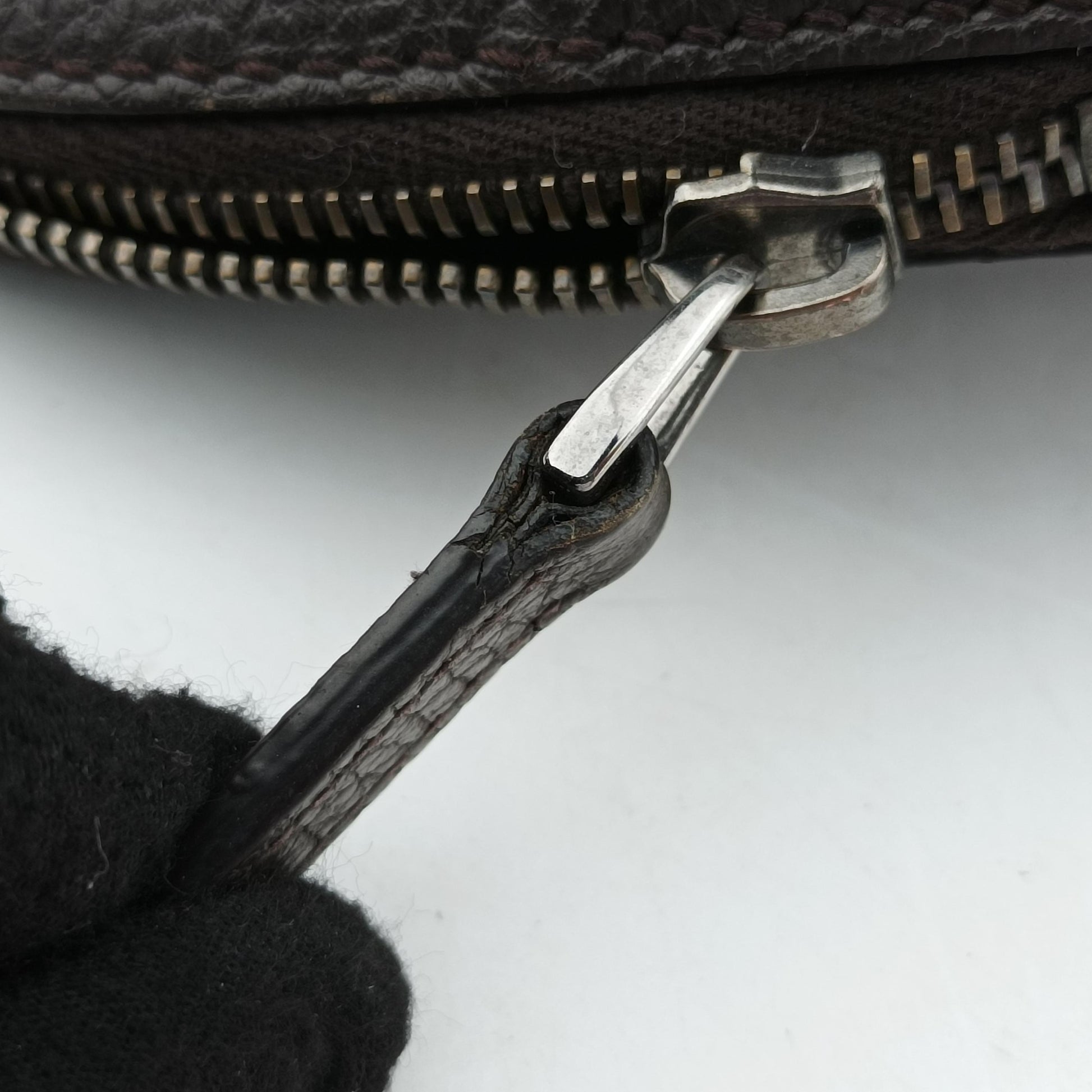 Microguccissima dome Brown leather 341504 H020206489マイクログッチシマ ブラウン レザー 341504 H020206489