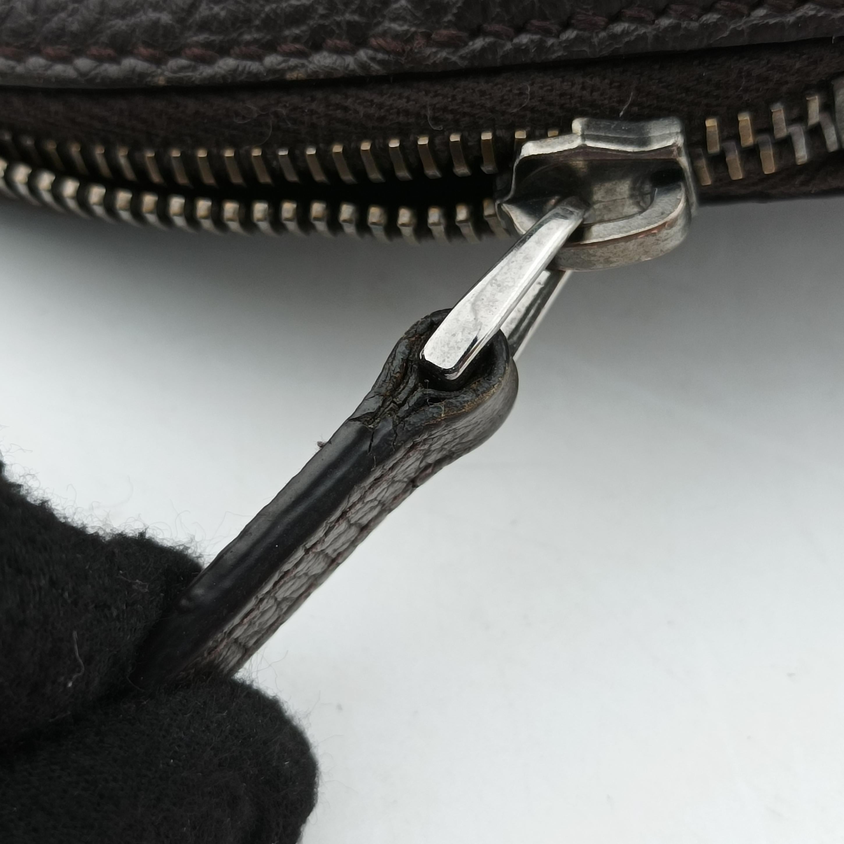 Microguccissima dome Brown leather 341504 H020206489マイクログッチシマ ブラウン レザー 341504 H020206489