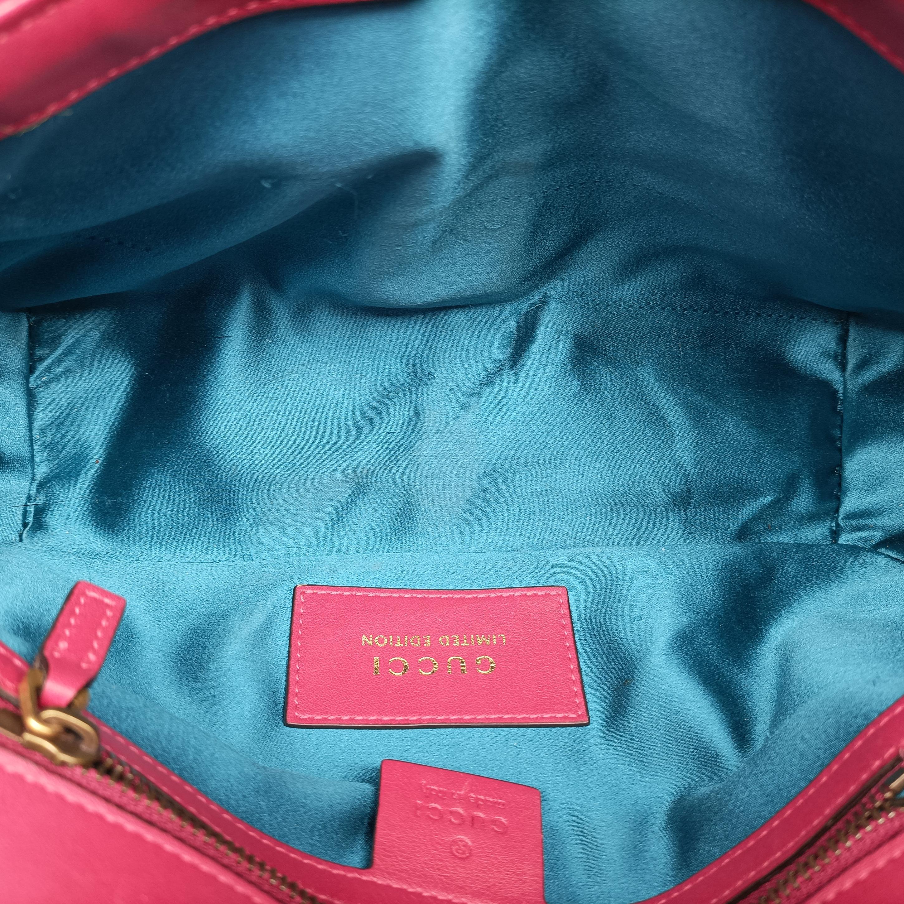 GG Marmont Rose Velour×Sequins 443497 F025673913GGマーモント ローズ レッド ベロア×スパンコール 443497 F025673913