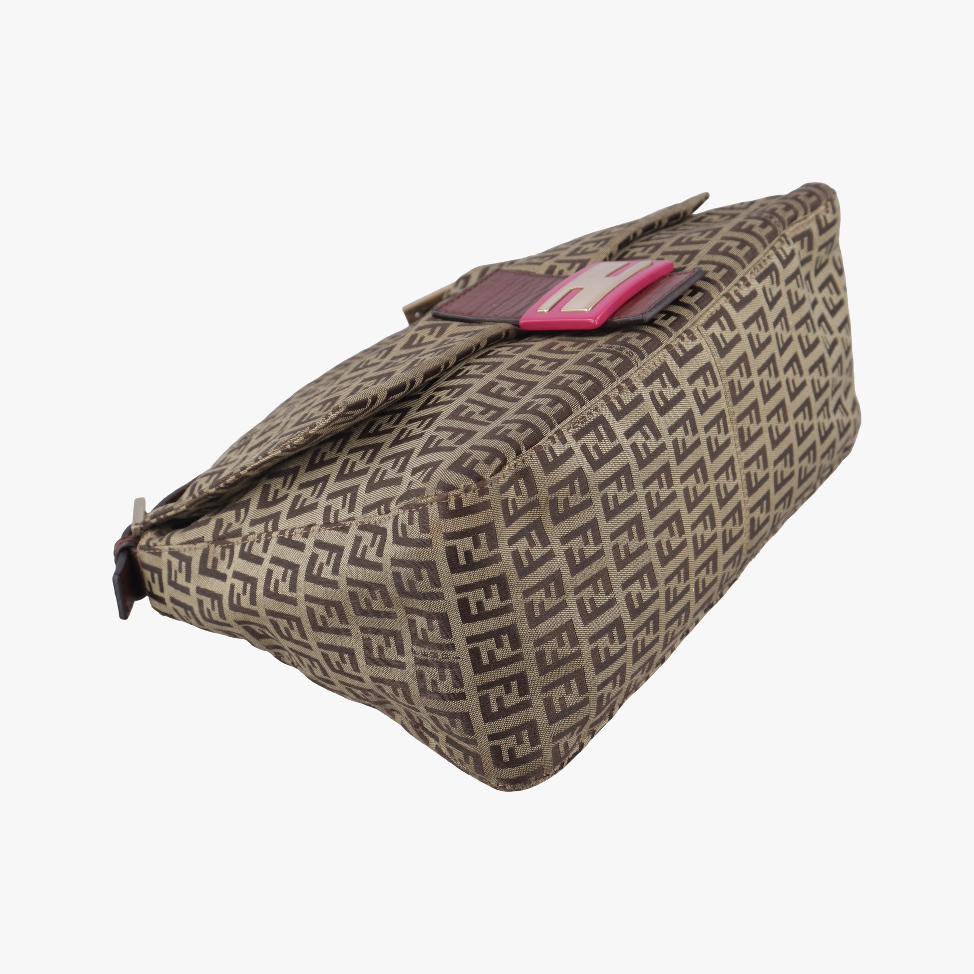 Baguette Zucchino Brown canvas 8BR001 2305/8BR001/VXS/078マンマバケット ズッキーノ柄 ブラウン キャンバス 8BR001 2305/8BR001/VXS/078