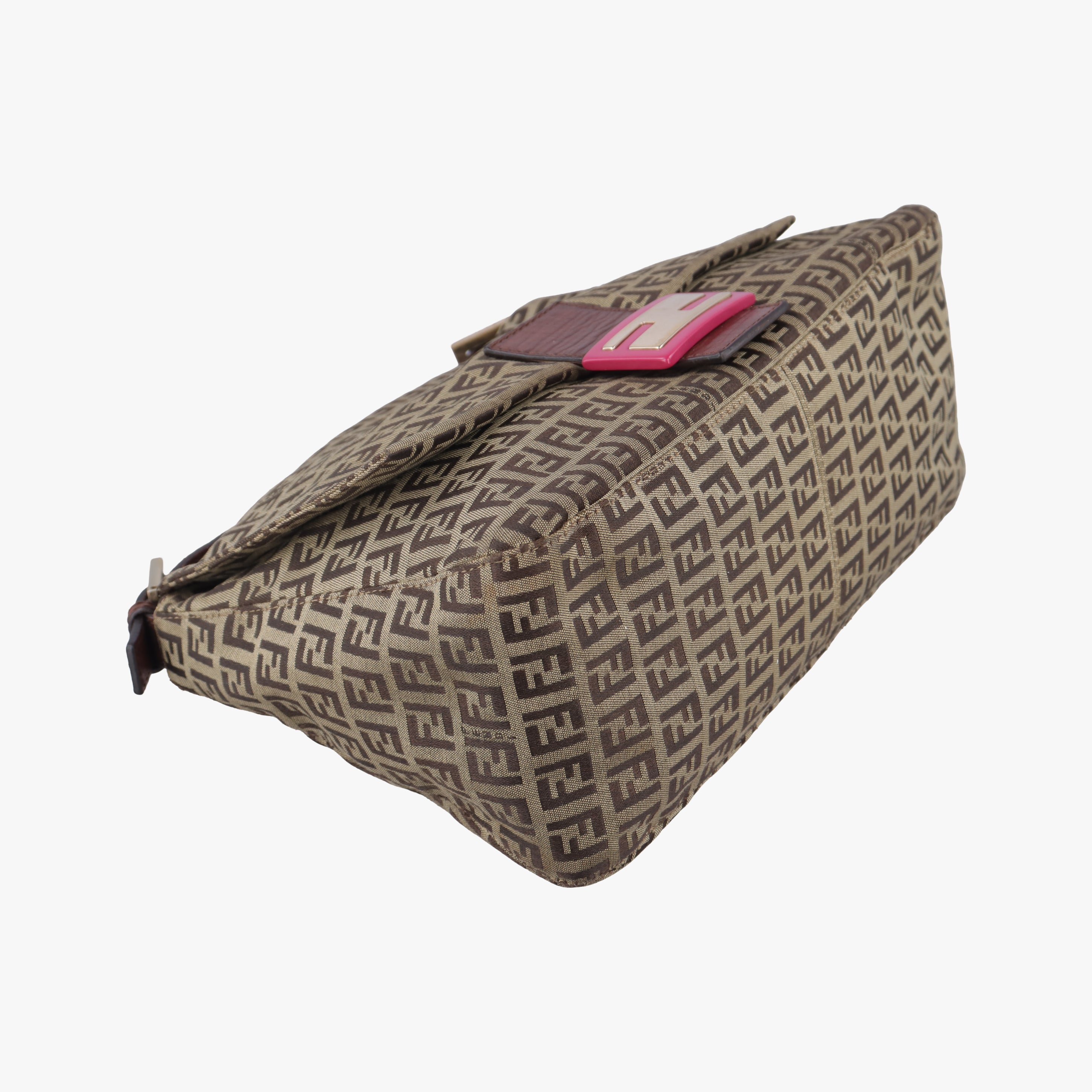 Baguette Zucchino Brown canvas 8BR001 2305/8BR001/VXS/078マンマバケット ズッキーノ柄 ブラウン キャンバス 8BR001 2305/8BR001/VXS/078