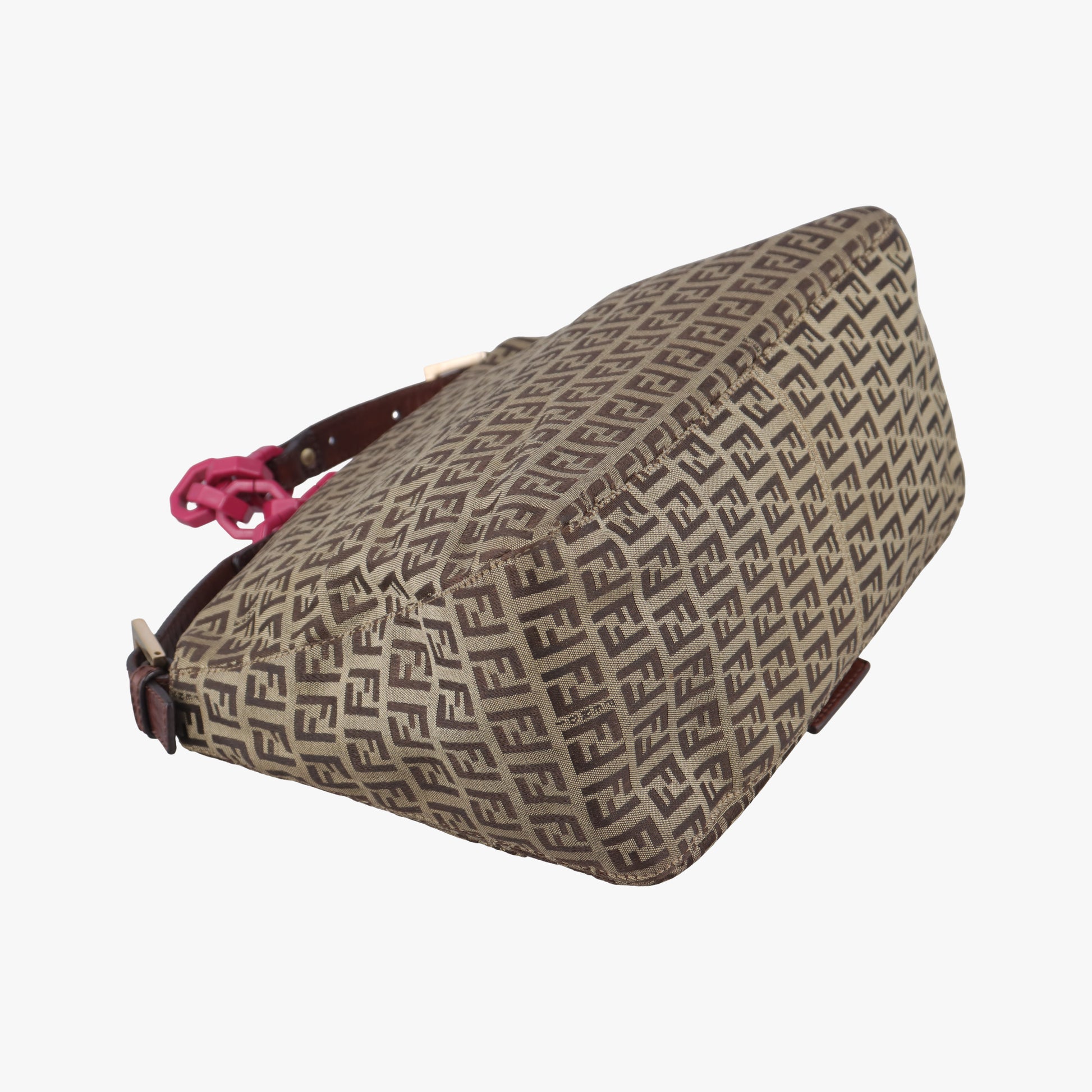 Baguette Zucchino Brown canvas 8BR001 2305/8BR001/VXS/078マンマバケット ズッキーノ柄 ブラウン キャンバス 8BR001 2305/8BR001/VXS/078