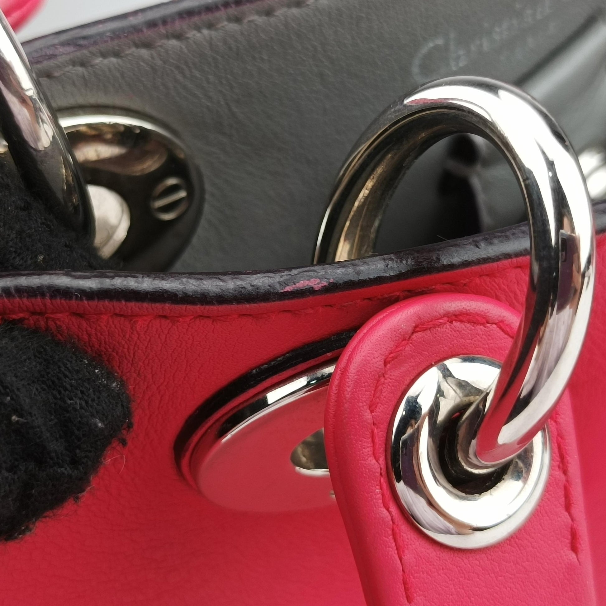 Diorissimo Pink Leather 19-MA-0154ディオリッシモ ピンク レザー 19-MA-0154