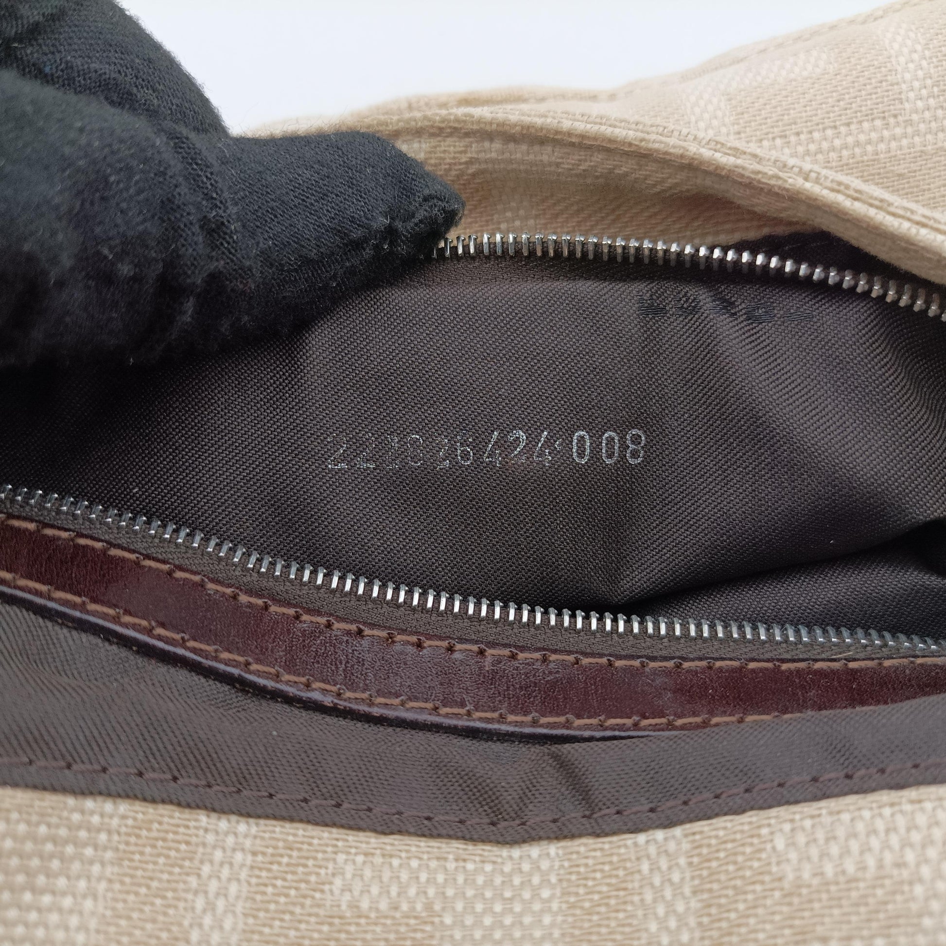 Baguette Beige canvas 222826 222826424.008バケット ベージュ キャンバス 222826 222826424.008