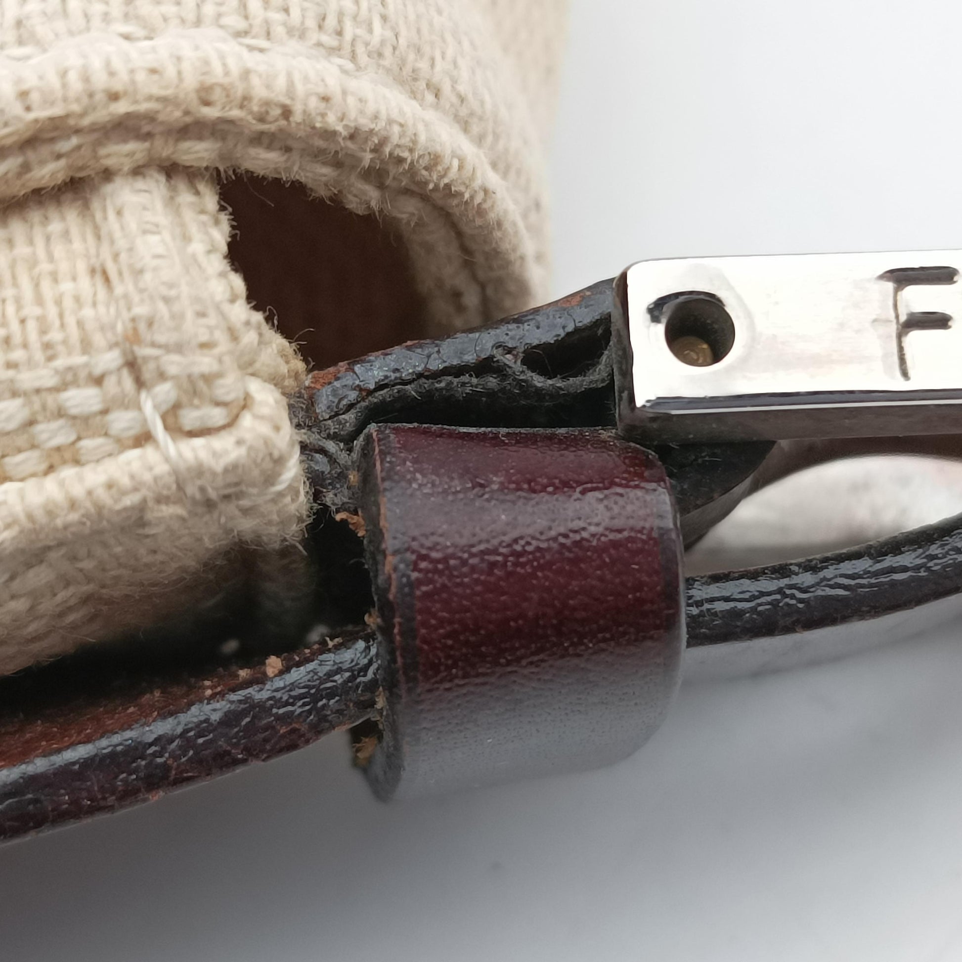 Baguette Beige canvas 222826 222826424.008バケット ベージュ キャンバス 222826 222826424.008