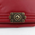 BOY CHANEL Red Leather A66711 15641994ボーイシャネル レッド レザー A66711 15641994