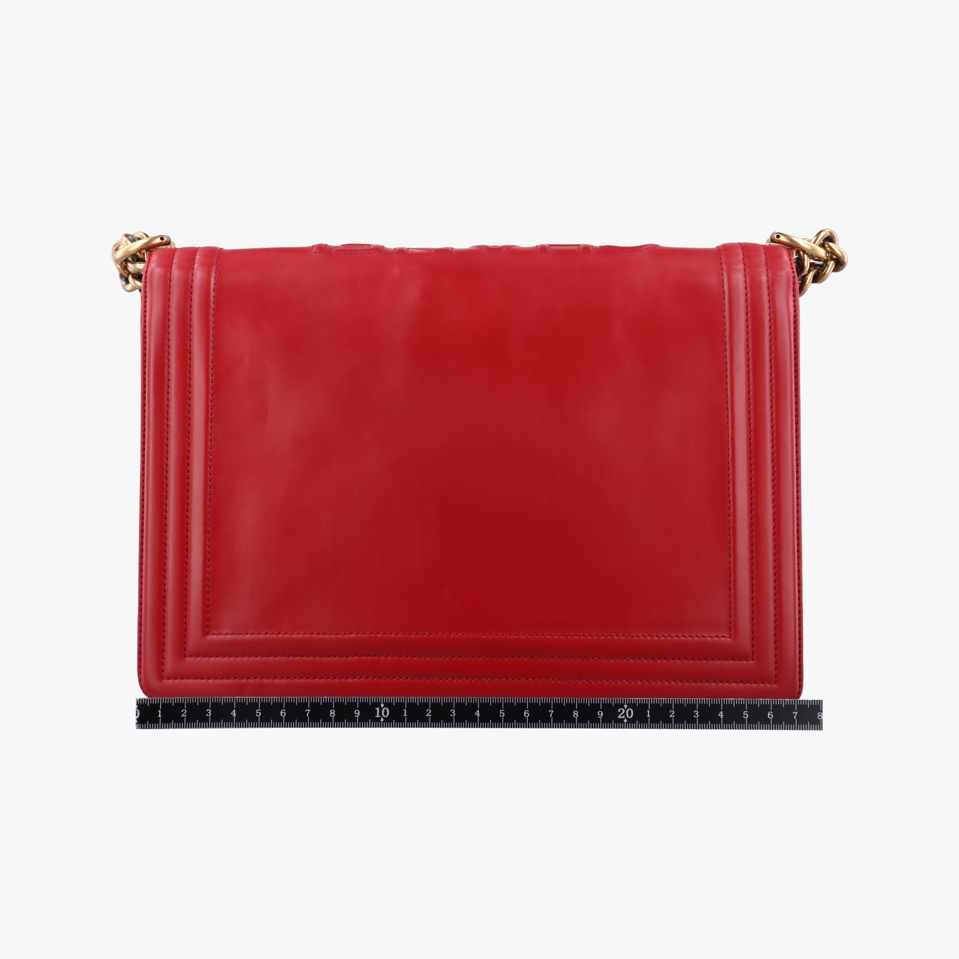 BOY CHANEL Red Leather A66711 15641994ボーイシャネル レッド レザー A66711 15641994