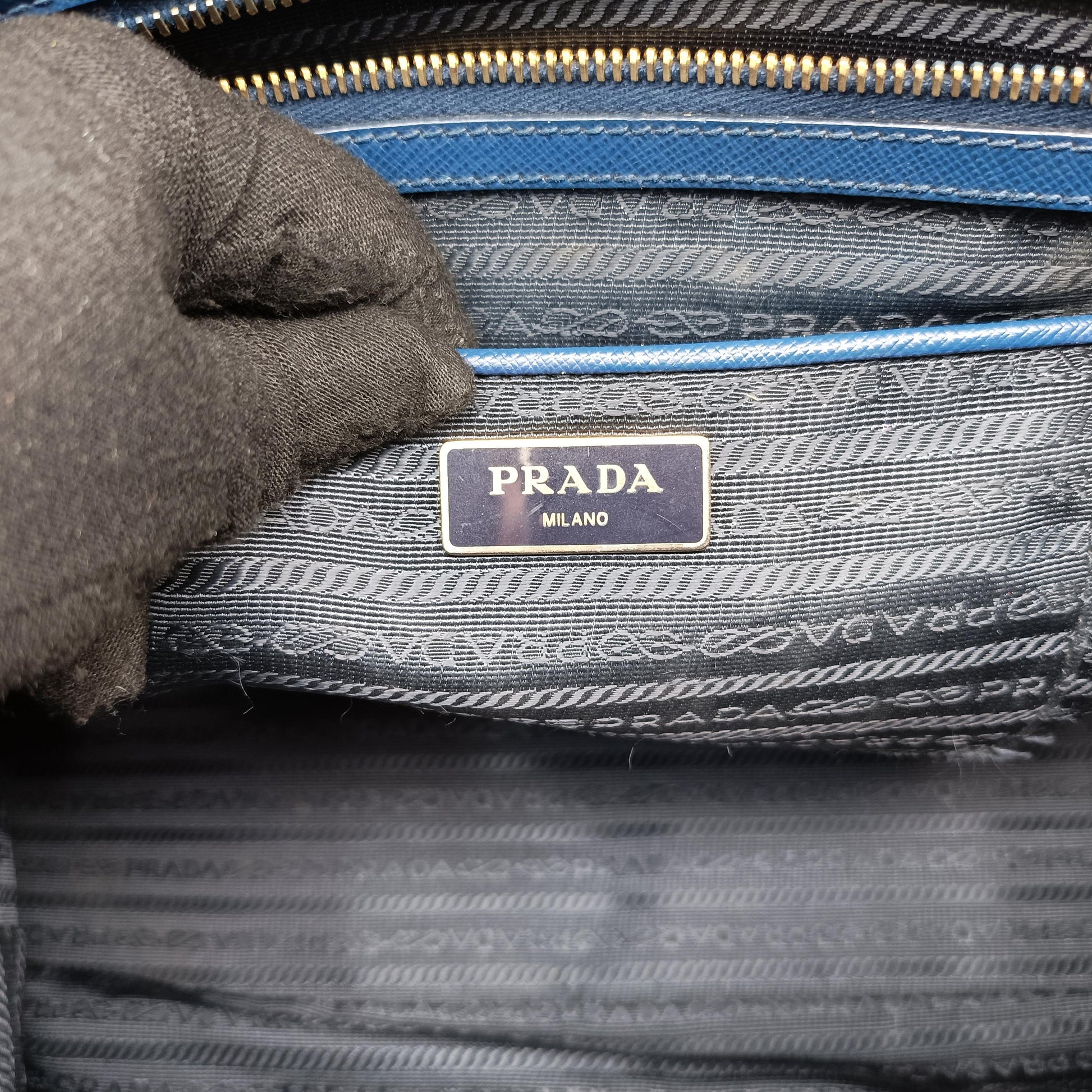 Galleria Blue SAFFIANO Leather BN2274 7/R 165ガレリア ブルー サフィアーノレザー BN2274 7/R 165