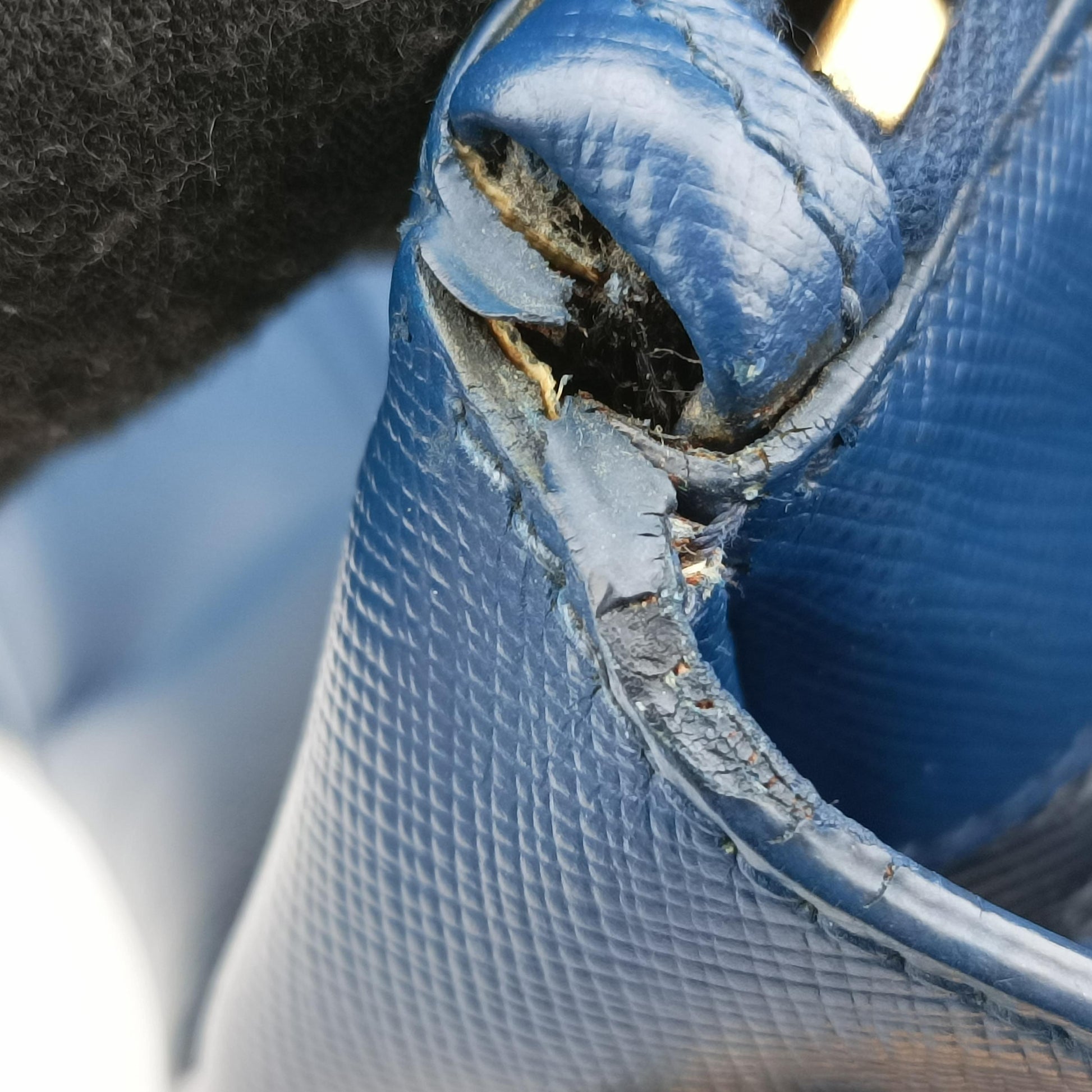 Galleria Blue SAFFIANO Leather BN2274 7/R 165ガレリア ブルー サフィアーノレザー BN2274 7/R 165