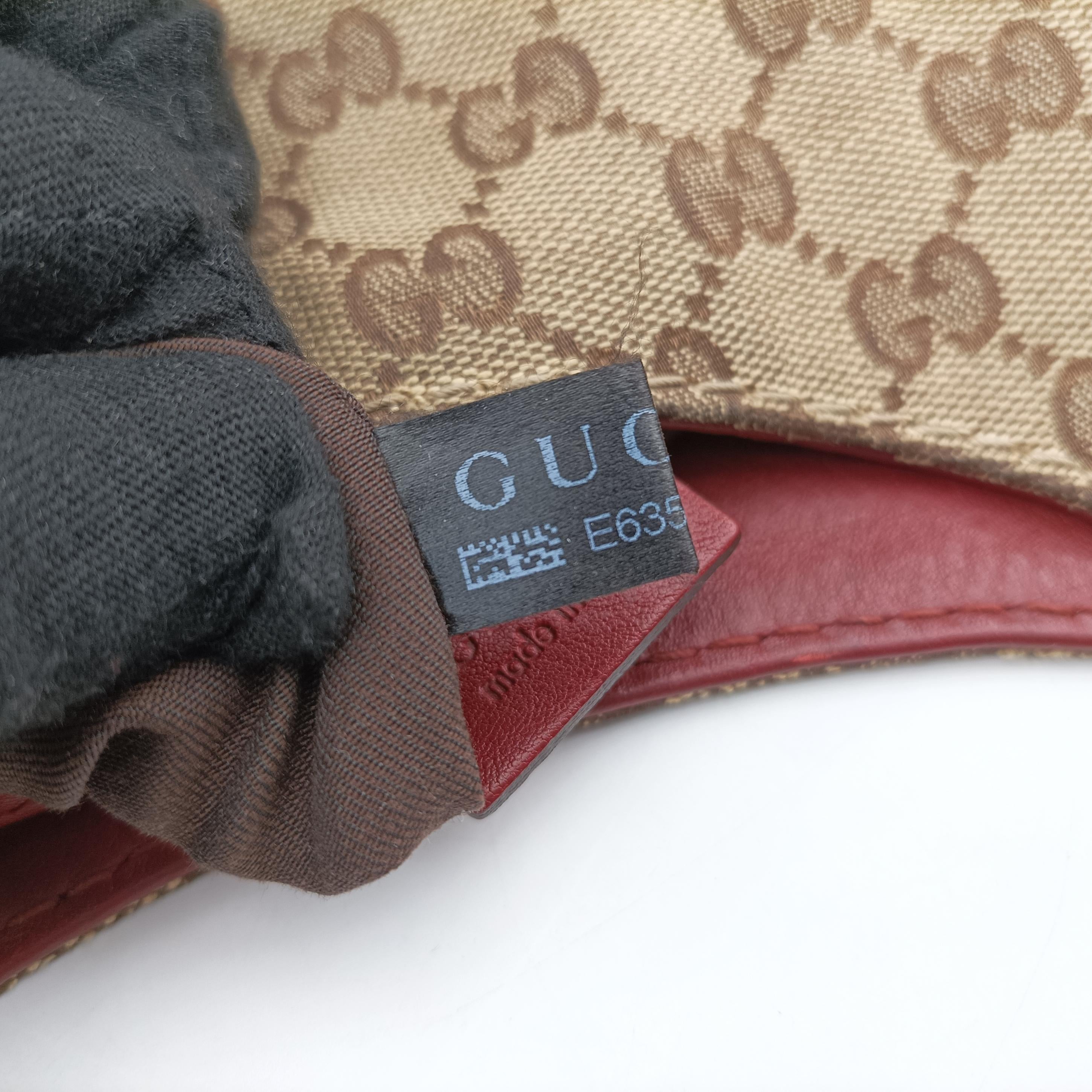 Charlotte Beige×Red canvas x leather 203503 E6351917シャーロット ベージュ×レッド キャンバス×レザー 203503 E6351917