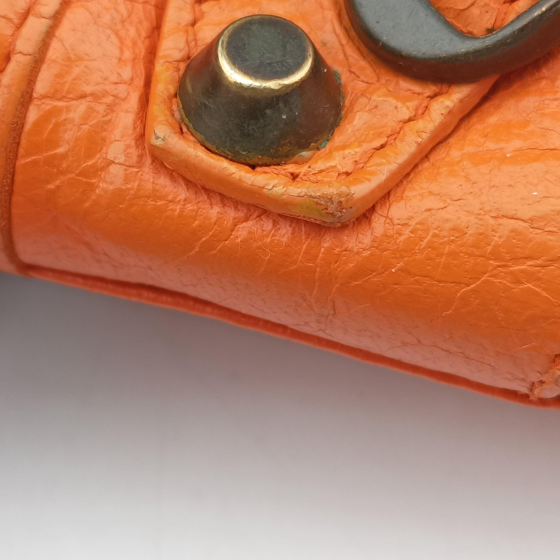 Giant City Orange lambskin 300295 7510 J.1669ジャイアントシティ オレンジ ラムスキン 300295 7510 J.1669