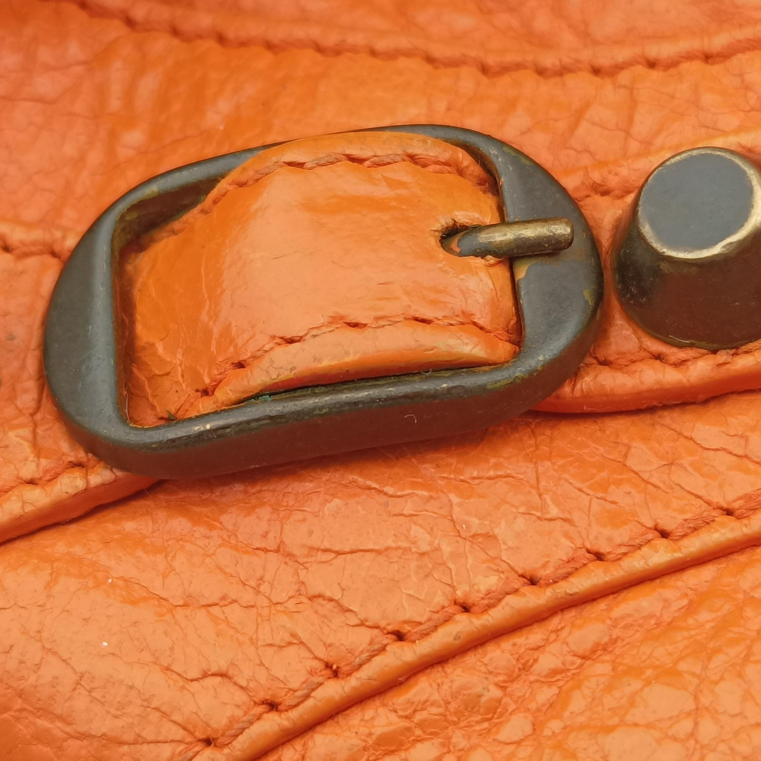 Giant City Orange lambskin 300295 7510 J.1669ジャイアントシティ オレンジ ラムスキン 300295 7510 J.1669