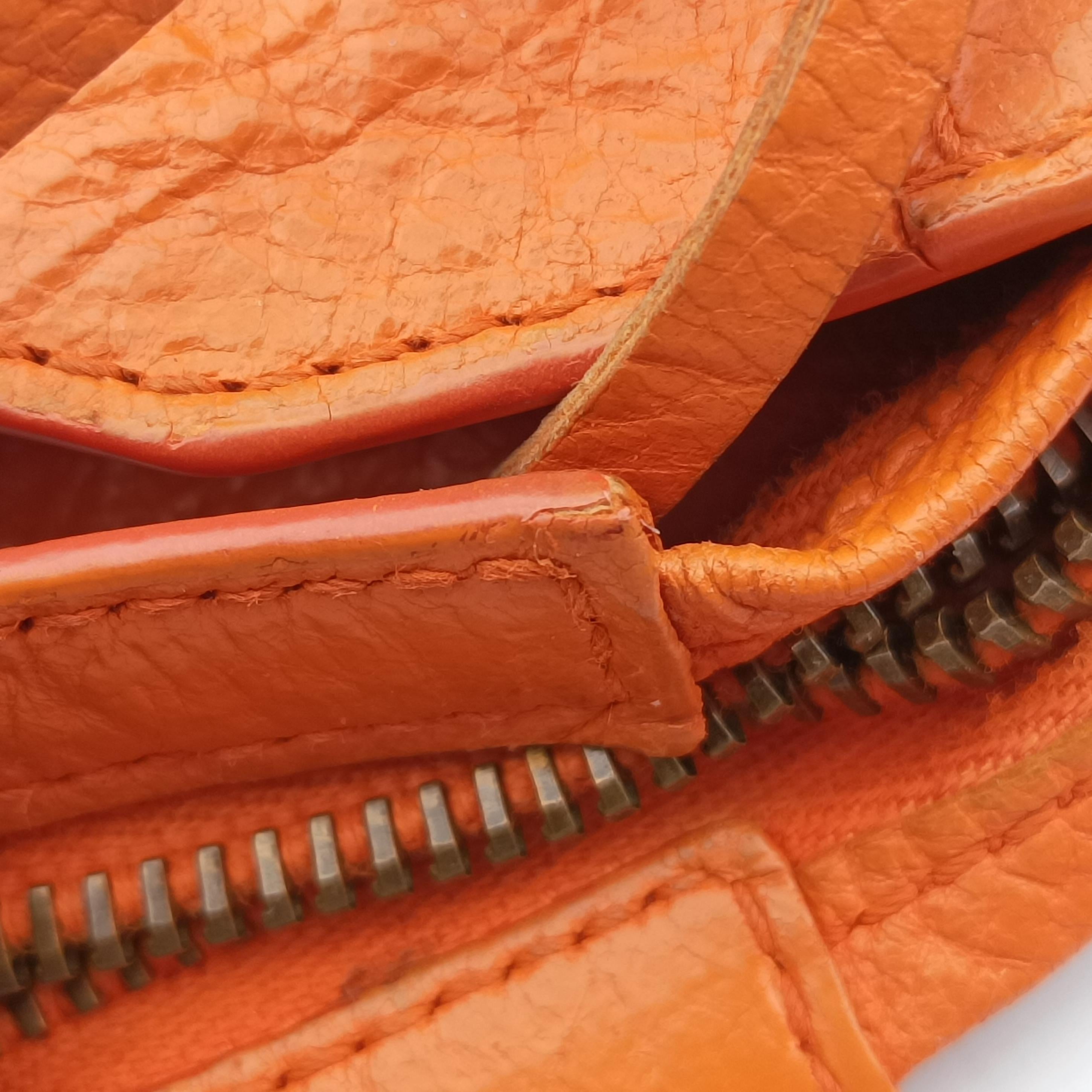 Giant City Orange lambskin 300295 7510 J.1669ジャイアントシティ オレンジ ラムスキン 300295 7510 J.1669