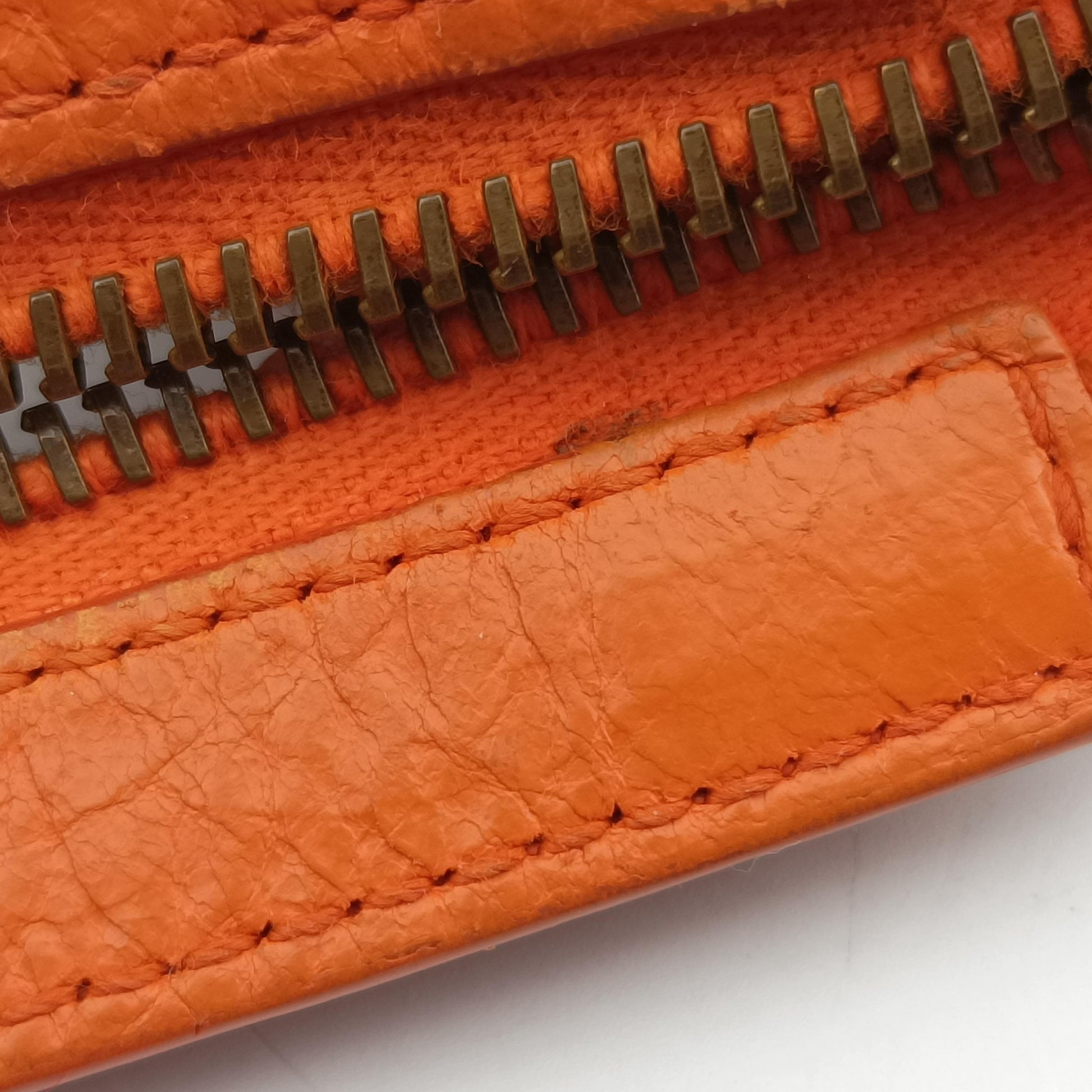 Giant City Orange lambskin 300295 7510 J.1669ジャイアントシティ オレンジ ラムスキン 300295 7510 J.1669