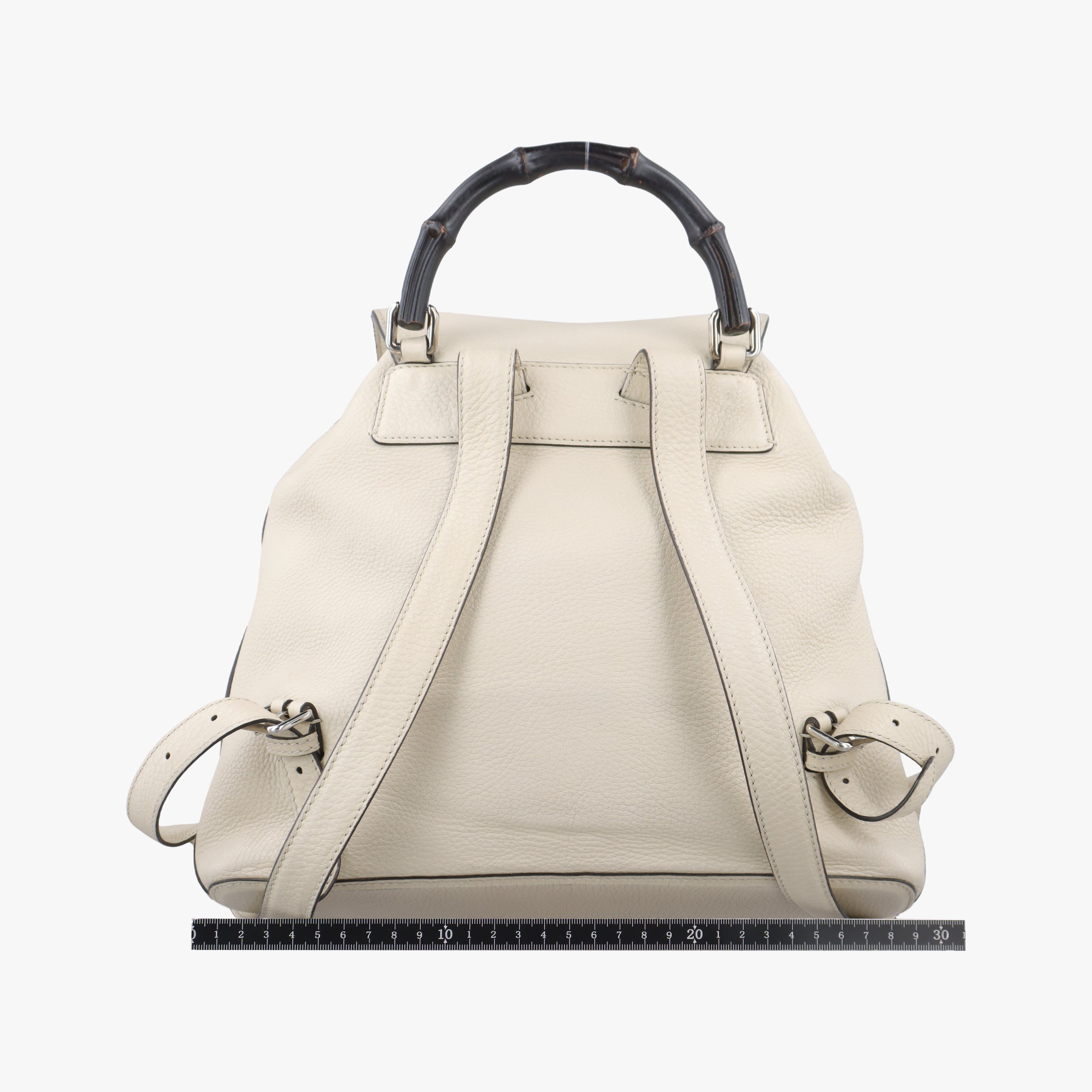 Bamboo fringe tassel White Leather 370833 B017268552バンブー ホワイト レザー 370833 B017268552