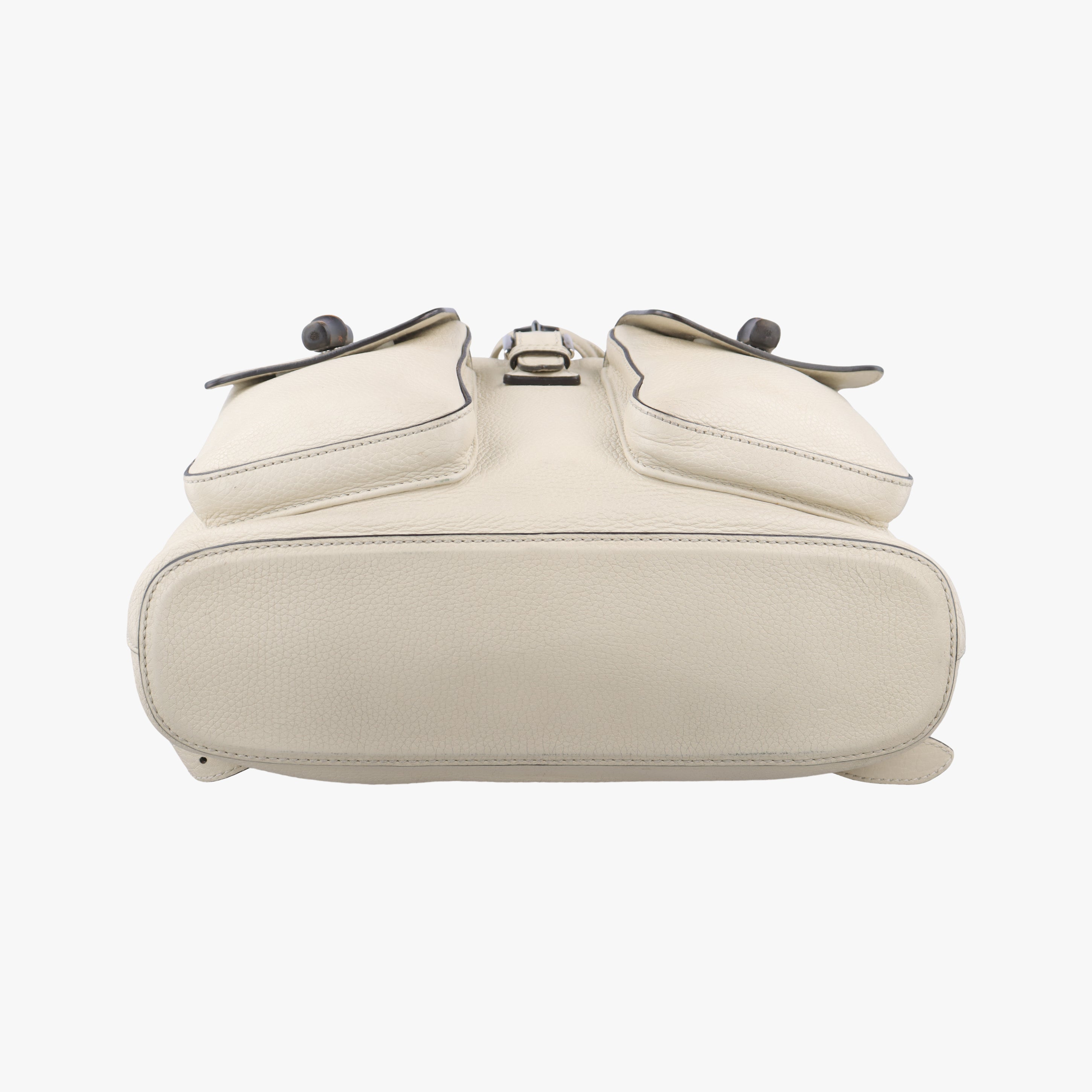 Bamboo fringe tassel White Leather 370833 B017268552バンブー ホワイト レザー 370833 B017268552