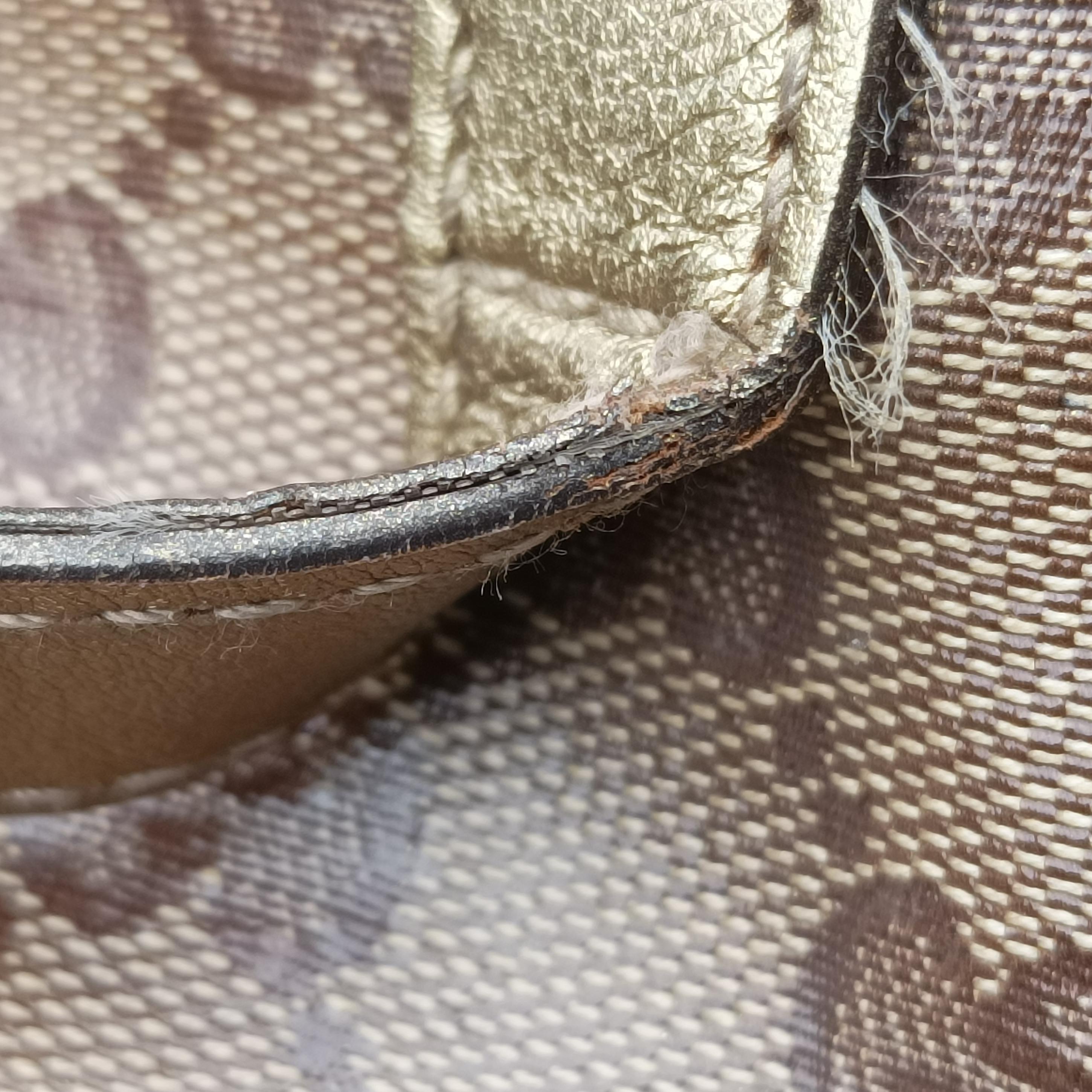 GG Crystal Brown PVC coated canvas 203494 H3708747ジージークリスタル ブラウン PVCコーティングキャンバス 203494 H3708747