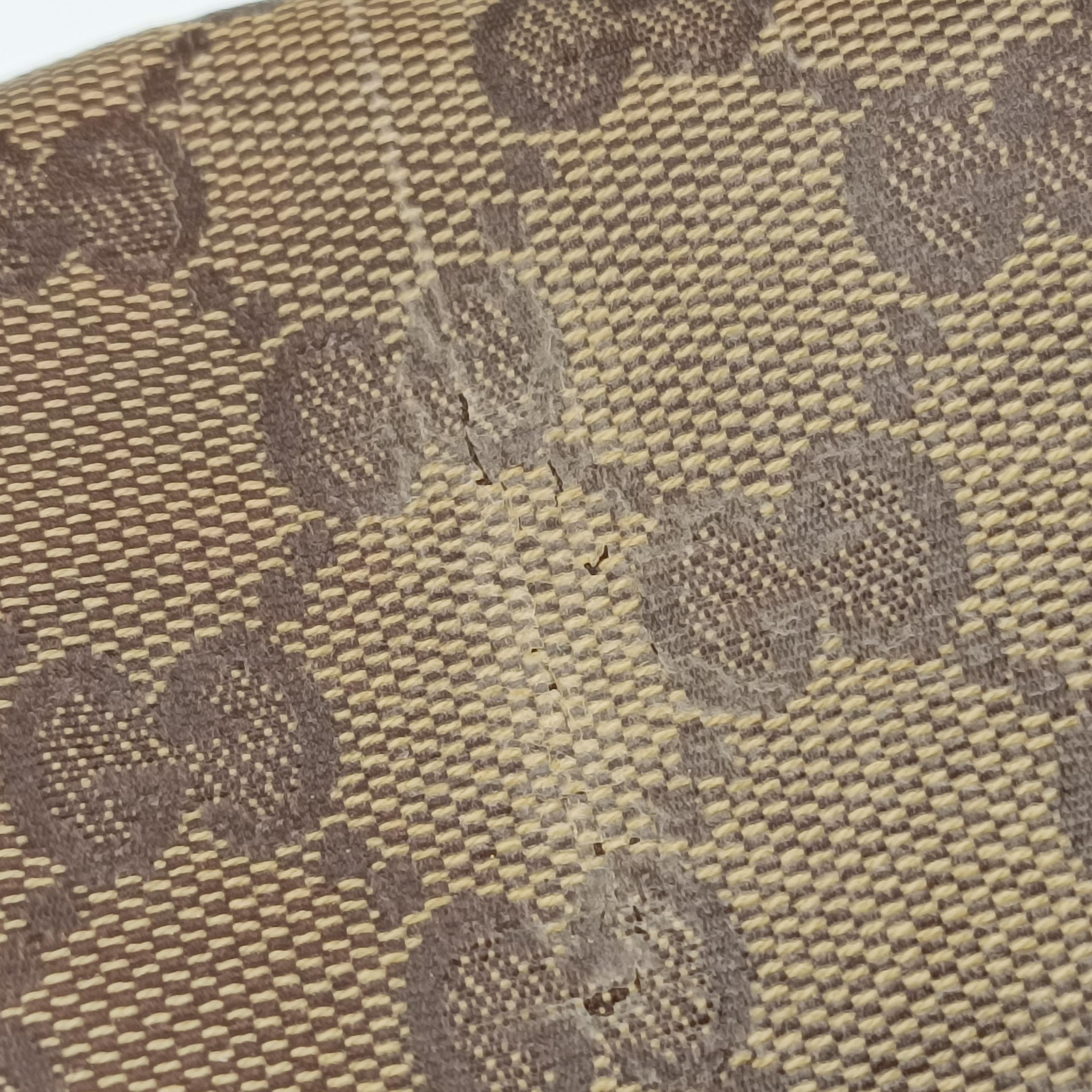 GG Crystal Brown PVC coated canvas 203494 H3708747ジージークリスタル ブラウン PVCコーティングキャンバス 203494 H3708747