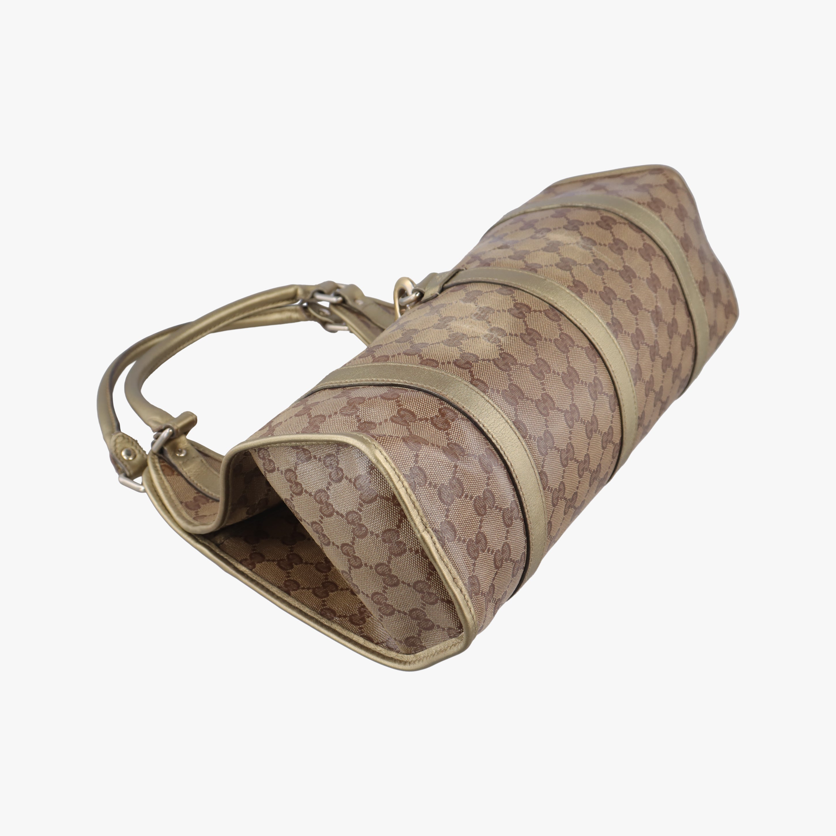 GG Crystal Brown PVC coated canvas 203494 H3708747ジージークリスタル ブラウン PVCコーティングキャンバス 203494 H3708747