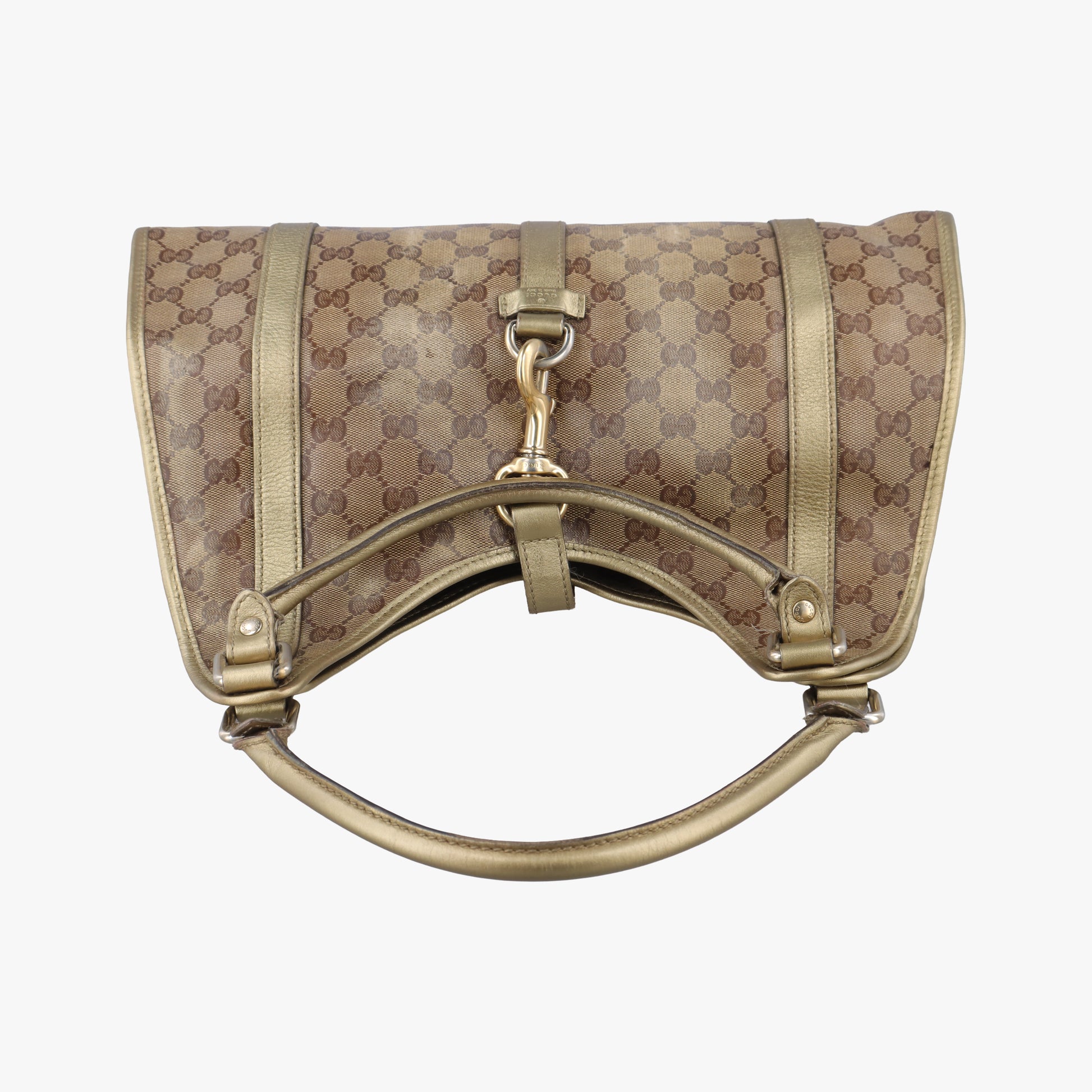 GG Crystal Brown PVC coated canvas 203494 H3708747ジージークリスタル ブラウン PVCコーティングキャンバス 203494 H3708747