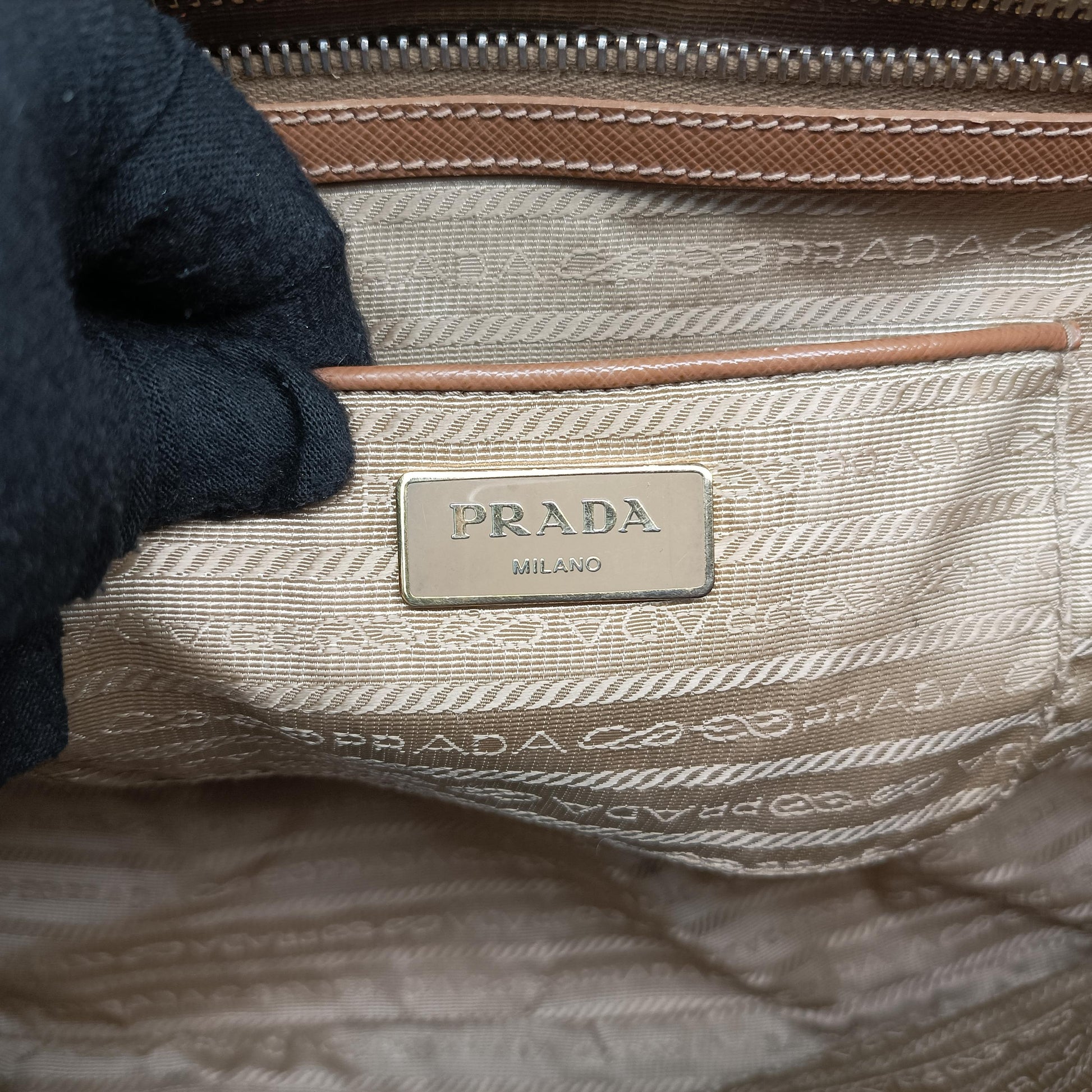 Galleria Brown SAFFIANO Leather BN1802 102ガレリア ブラウン サフィアーノレザー BN1802 102