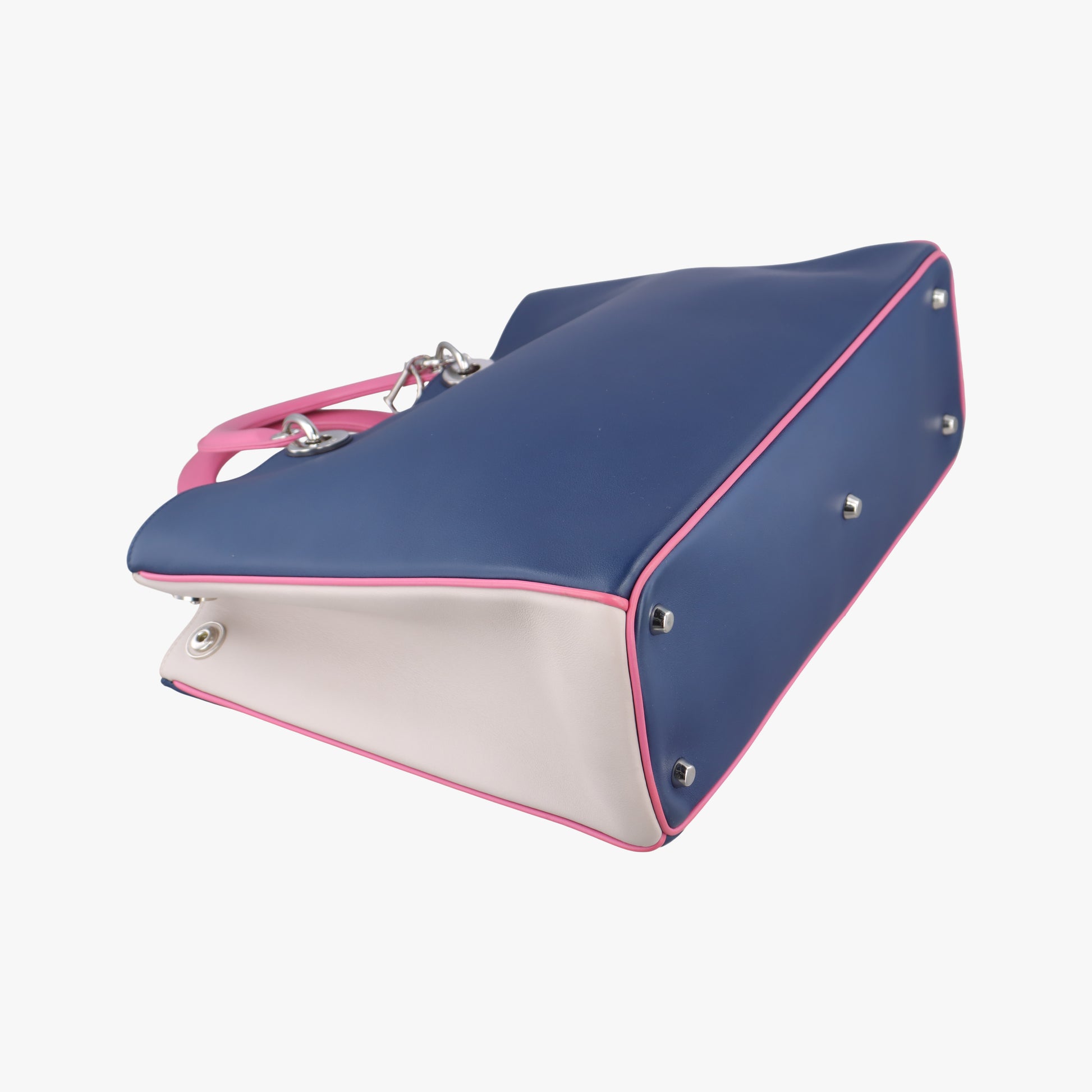 Diorissimo Navy x Pink Leather 09-MA-1104ディオリッシモ ネイビー×ピンク レザー 09-MA-1104