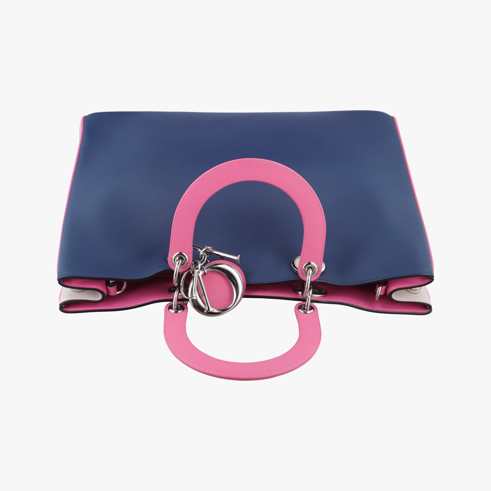 Diorissimo Navy x Pink Leather 09-MA-1104ディオリッシモ ネイビー×ピンク レザー 09-MA-1104