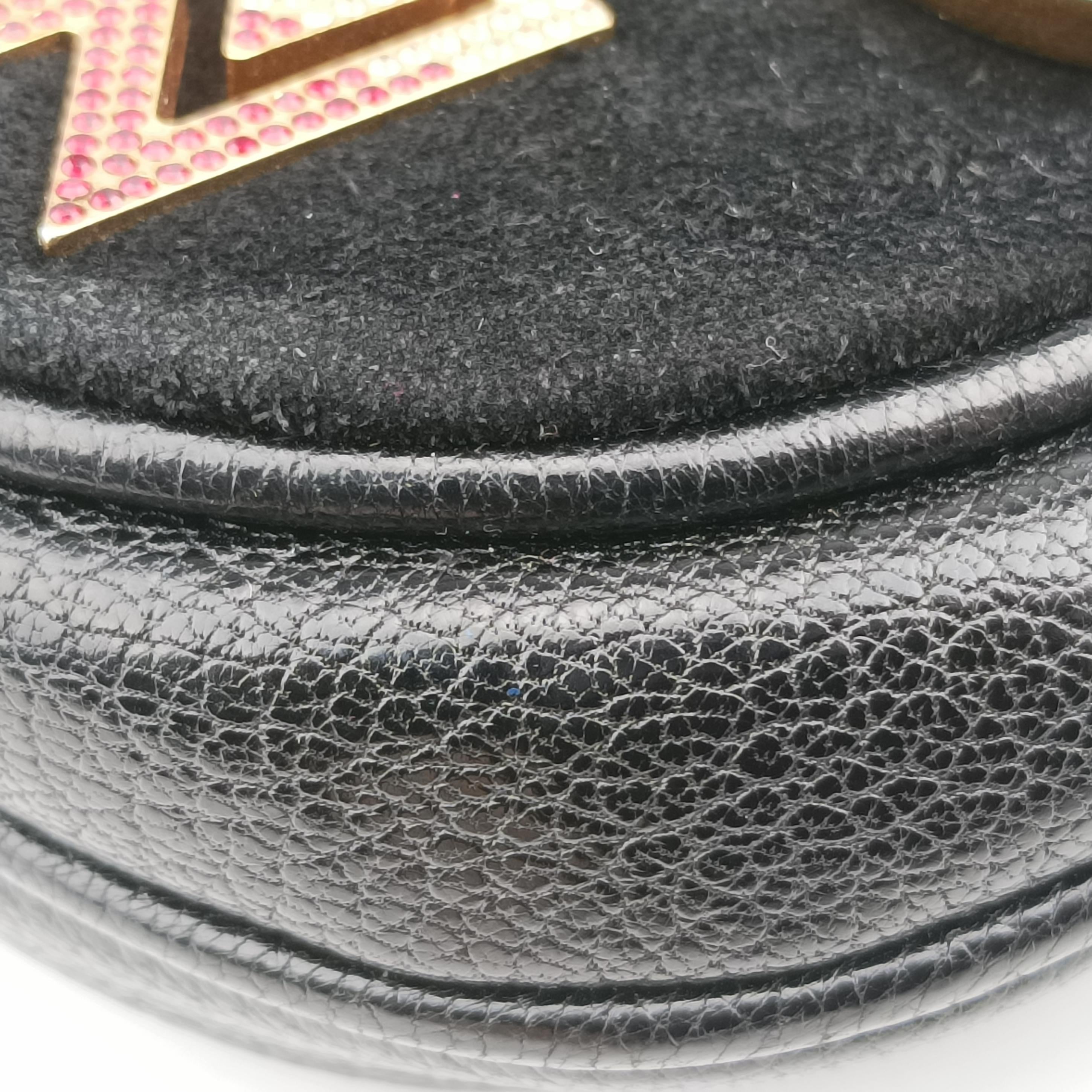 Avant Garde Art Deco Black Suede × leather FO1101アバン ギャルド アール デコ ブラック スエード×レザー FO1101