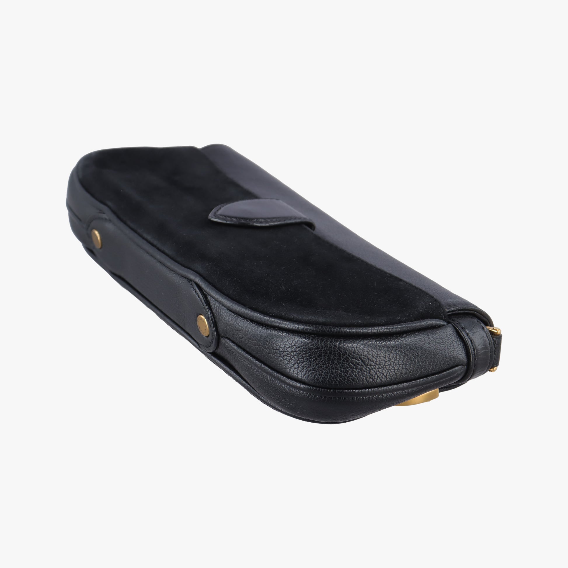 Avant Garde Art Deco Black Suede × leather FO1101アバン ギャルド アール デコ ブラック スエード×レザー FO1101