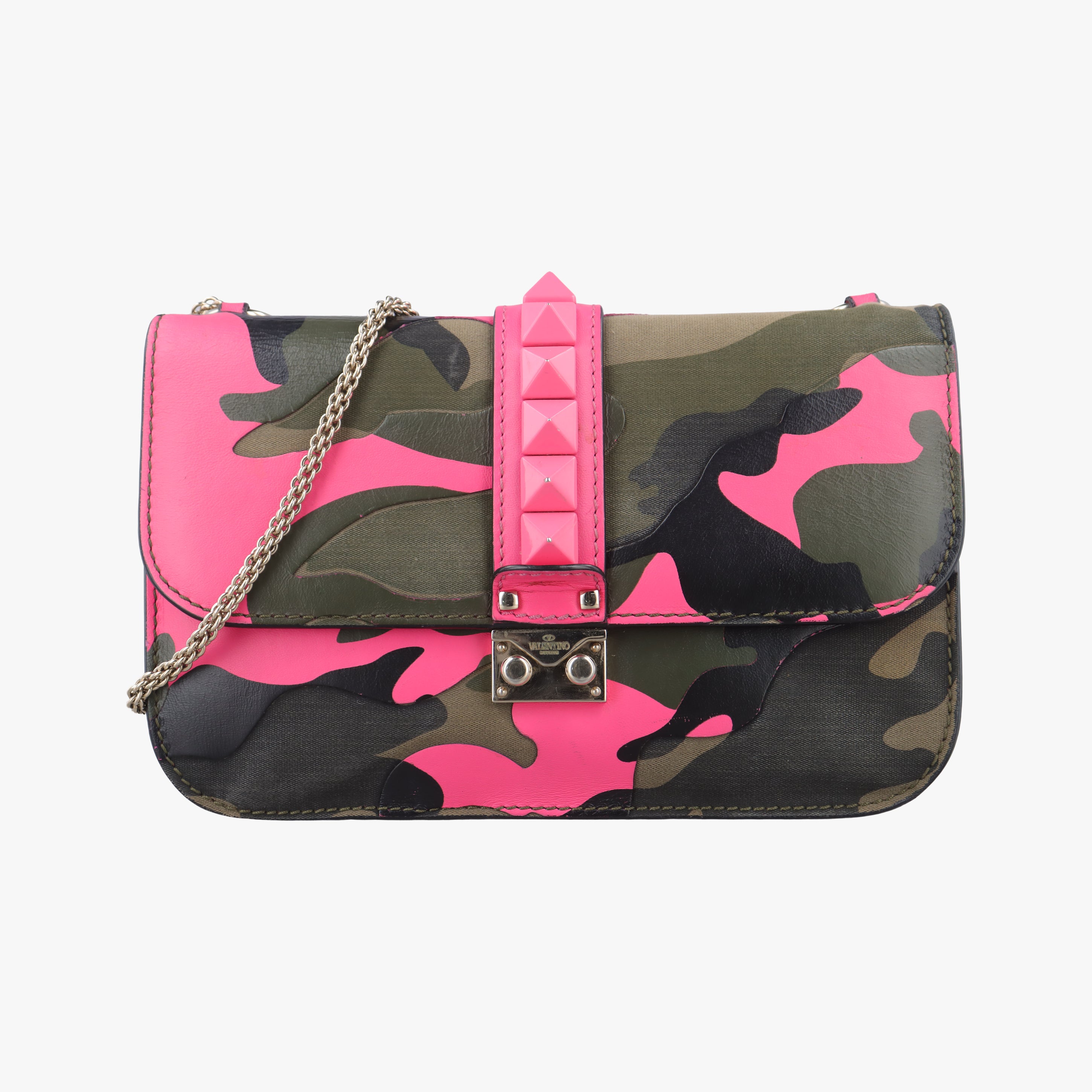 Rockstud Glam Lock Multicolour canvas× leather BS-G398TAN1ロックスタッズグラムロック マルチカラー キャンバス×レザー BS-G398TAN1