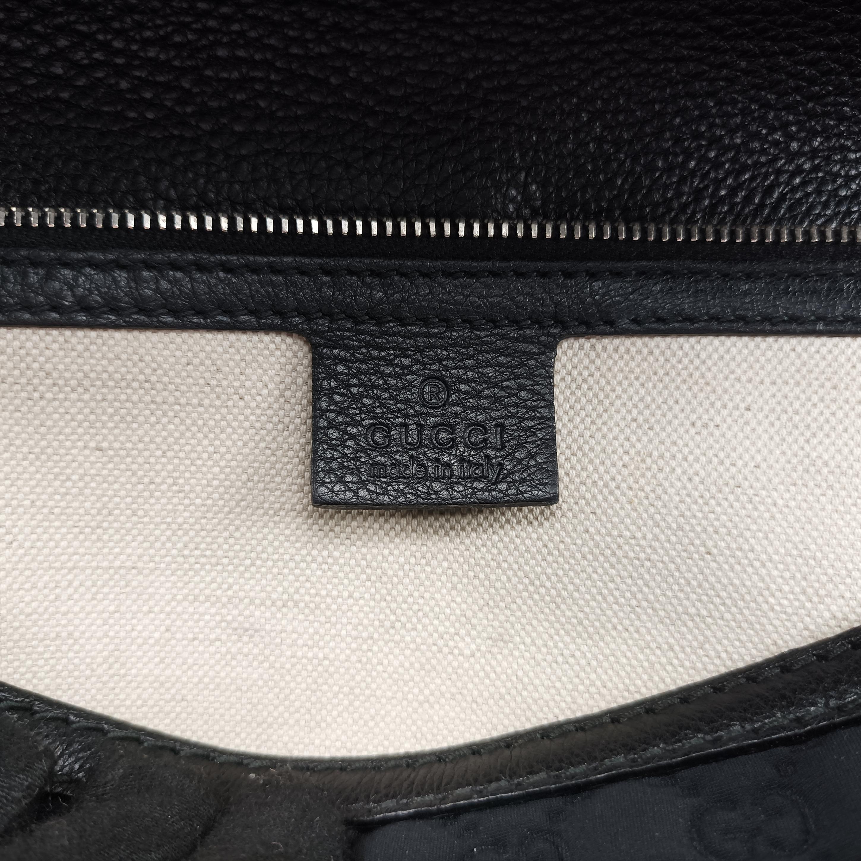 New Bamboo Black Fabric × leather 240241 B6534741ニューバンブー ブラック ファブリック×レザー 240241 B6534741