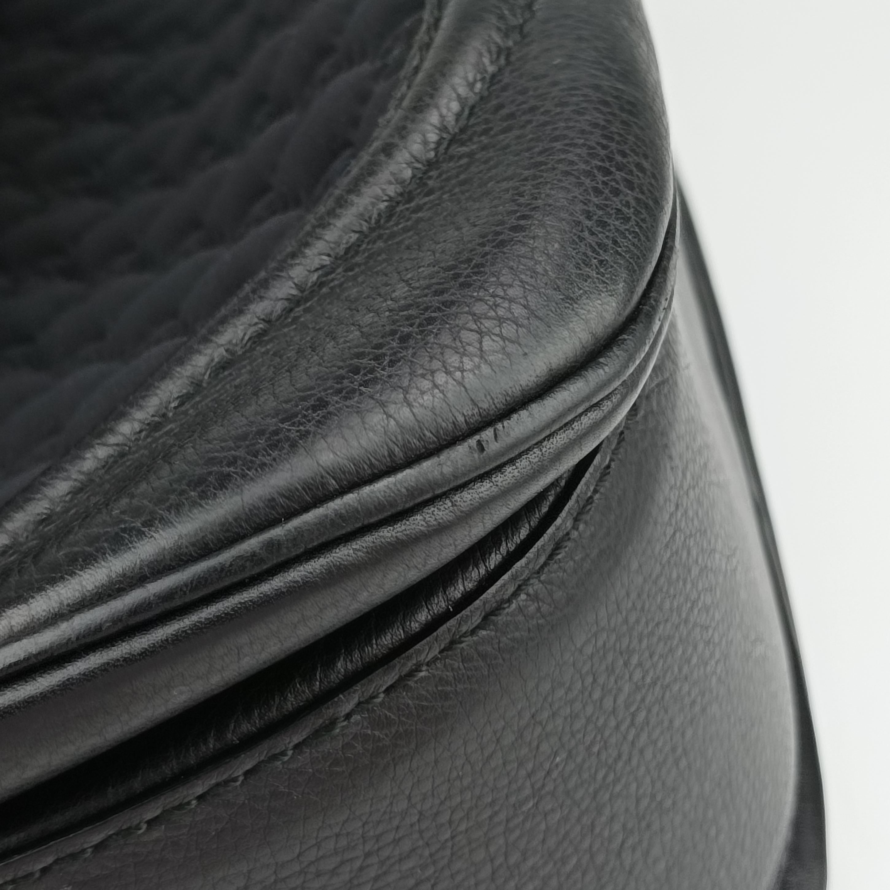 New Bamboo Black Fabric × leather 240241 B6534741ニューバンブー ブラック ファブリック×レザー 240241 B6534741