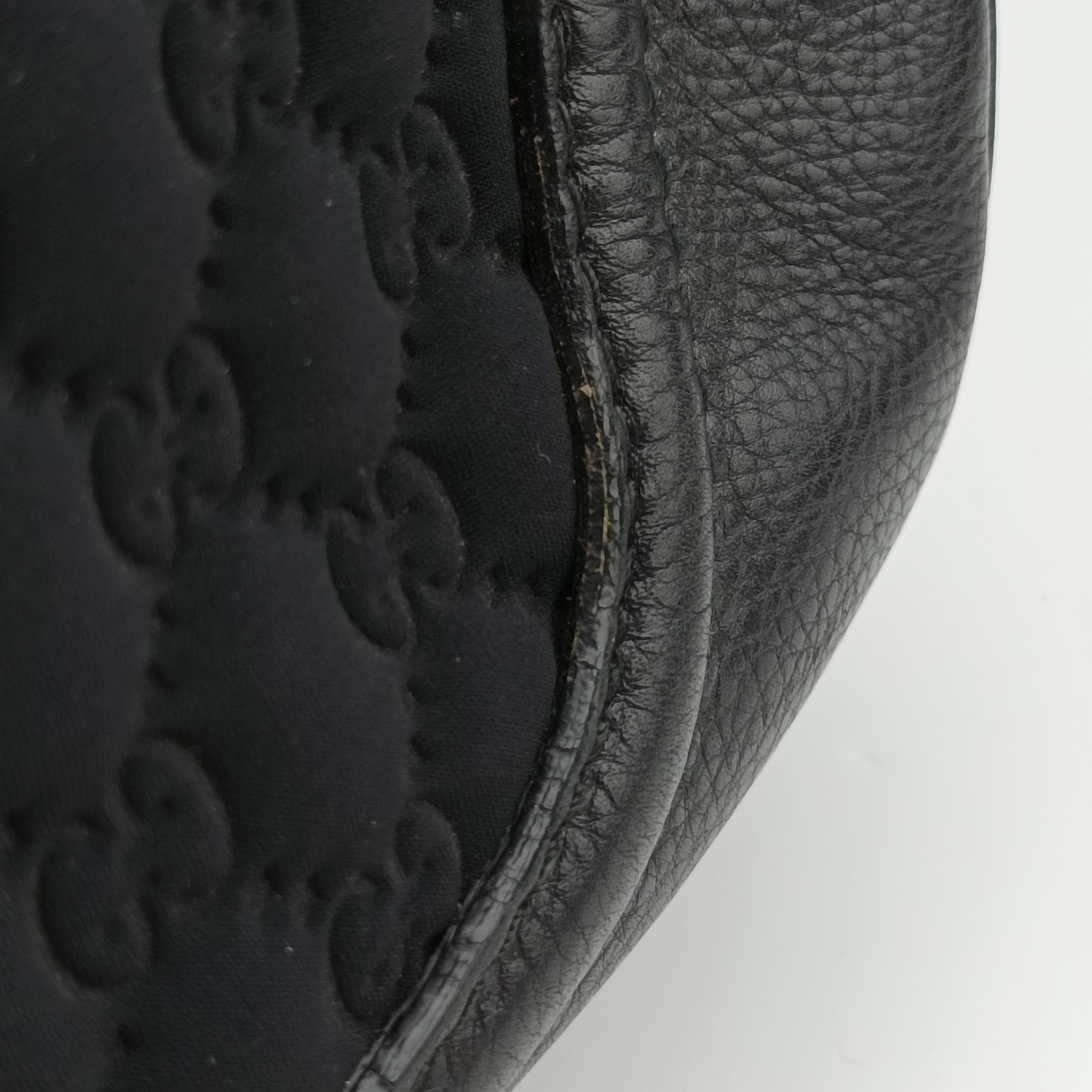 New Bamboo Black Fabric × leather 240241 B6534741ニューバンブー ブラック ファブリック×レザー 240241 B6534741