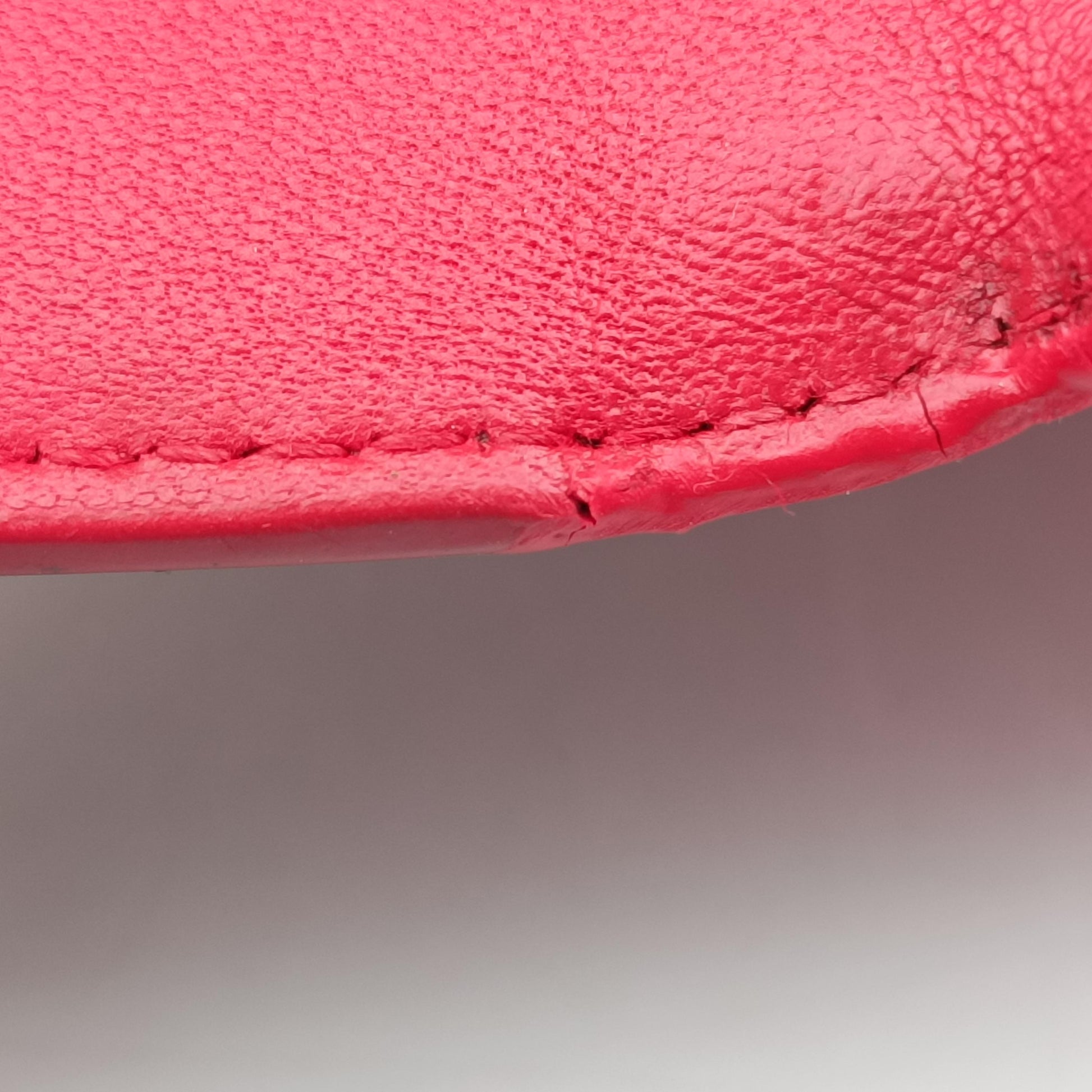 Intrecciato Red lambskin S01176126Pイントレチャート レッド ラムスキン S01176126P