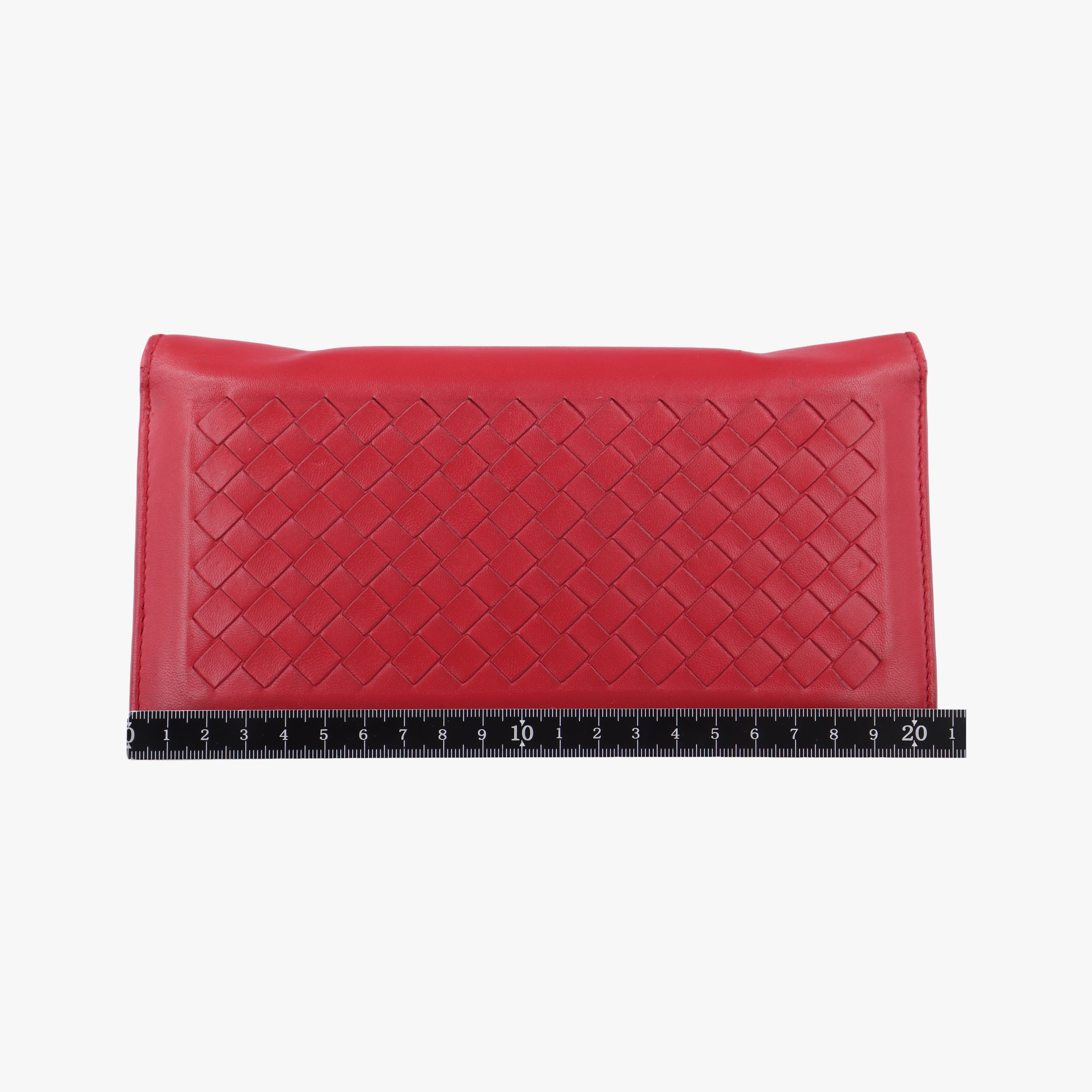 Intrecciato Red lambskin S01176126Pイントレチャート レッド ラムスキン S01176126P