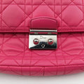 Miss Dior CANNAGE New Lock Pink lambskin 12-MA-0144ミス ディオール カナージュ ニューロック ピンク ラムスキン 12-MA-0144