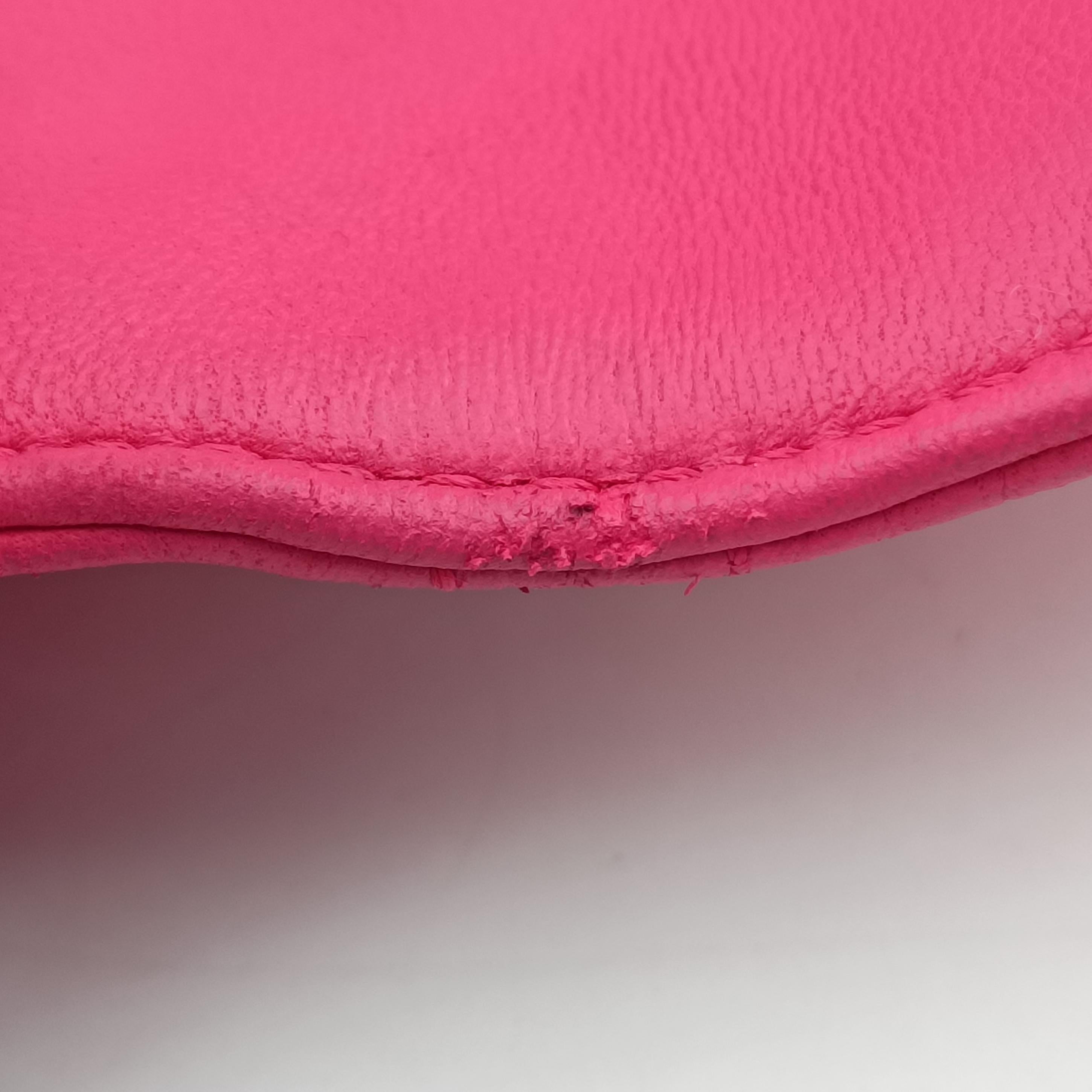 Miss Dior CANNAGE New Lock Pink lambskin 12-MA-0144ミス ディオール カナージュ ニューロック ピンク ラムスキン 12-MA-0144