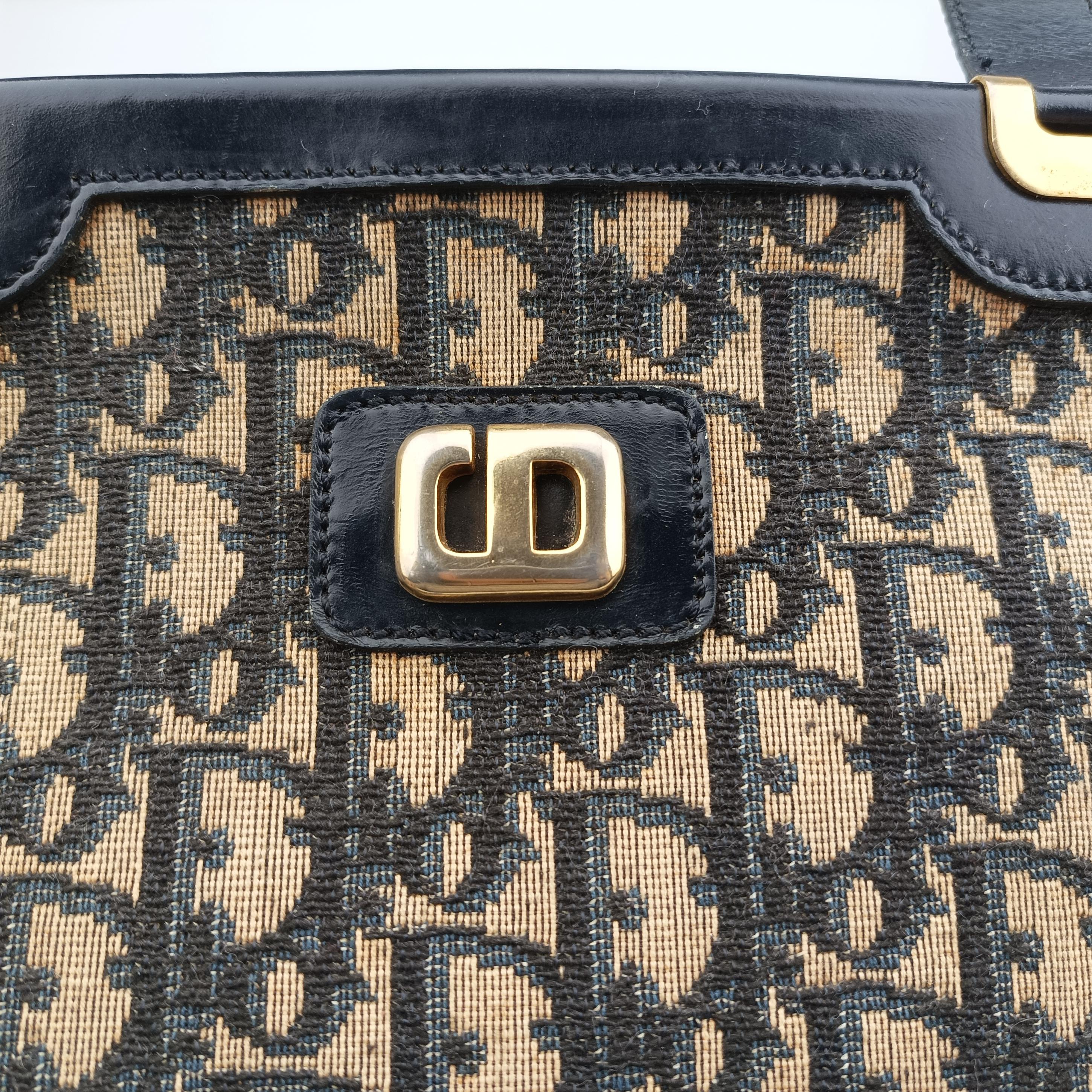 trotter Navy x gray jacquard トロッター ネイビー×グレー ジャガード 