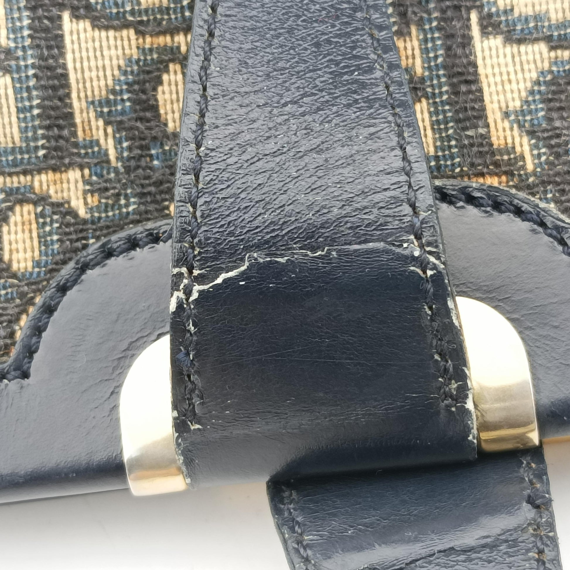 trotter Navy x gray jacquard トロッター ネイビー×グレー ジャガード 