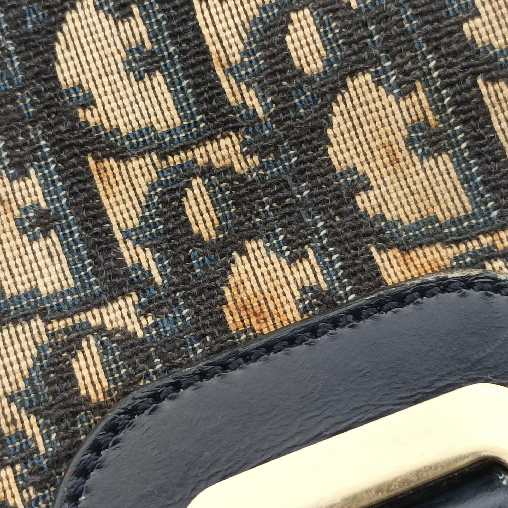 trotter Navy x gray jacquard トロッター ネイビー×グレー ジャガード 